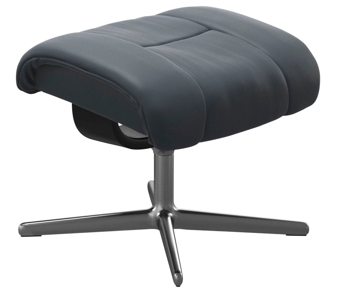 Stressless® Fußhocker »Reno«, mit Cross Base, Größe S, M & L, Holzakzent Schwarz