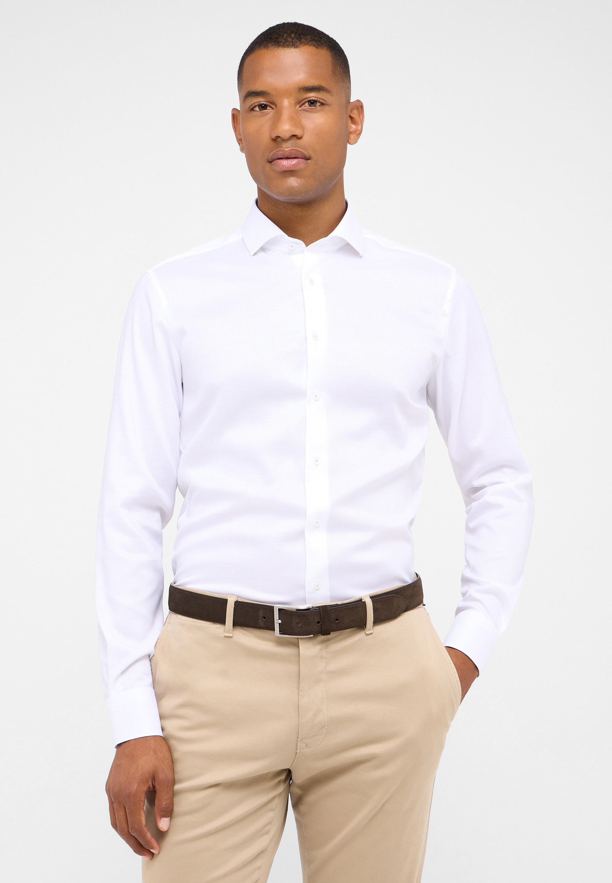 Eterna Langarmhemd "SLIM FIT", EASY IRON (bügelleicht) günstig online kaufen