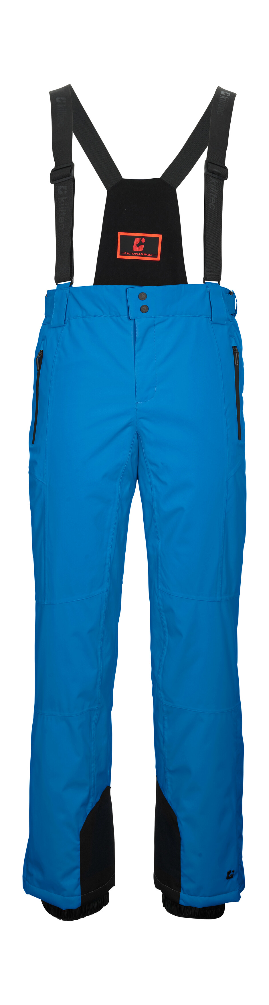 Killtec Skihose "KSW 100 MN SKI PNTS" Wind- und wasserdichte Skihose mit anpassbaren Trägern