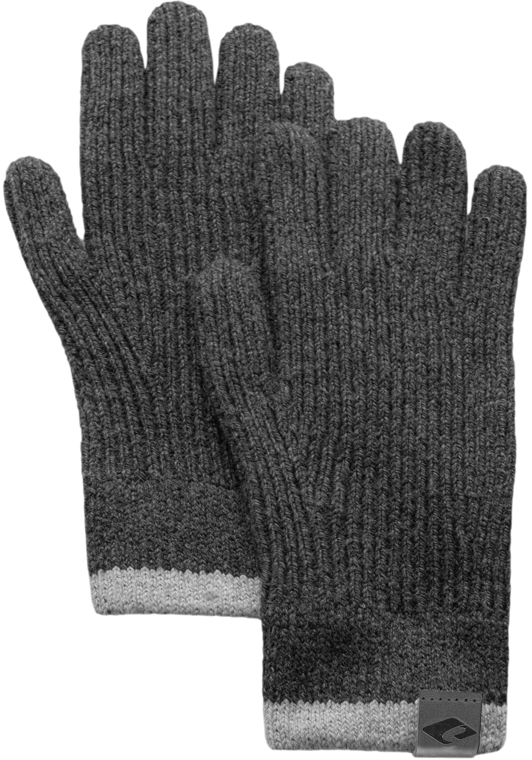 chillouts Strickhandschuhe, Handschuhe gestrickt, | Fingerhandschuhe mit BAUR Kontrastrand bestellen für