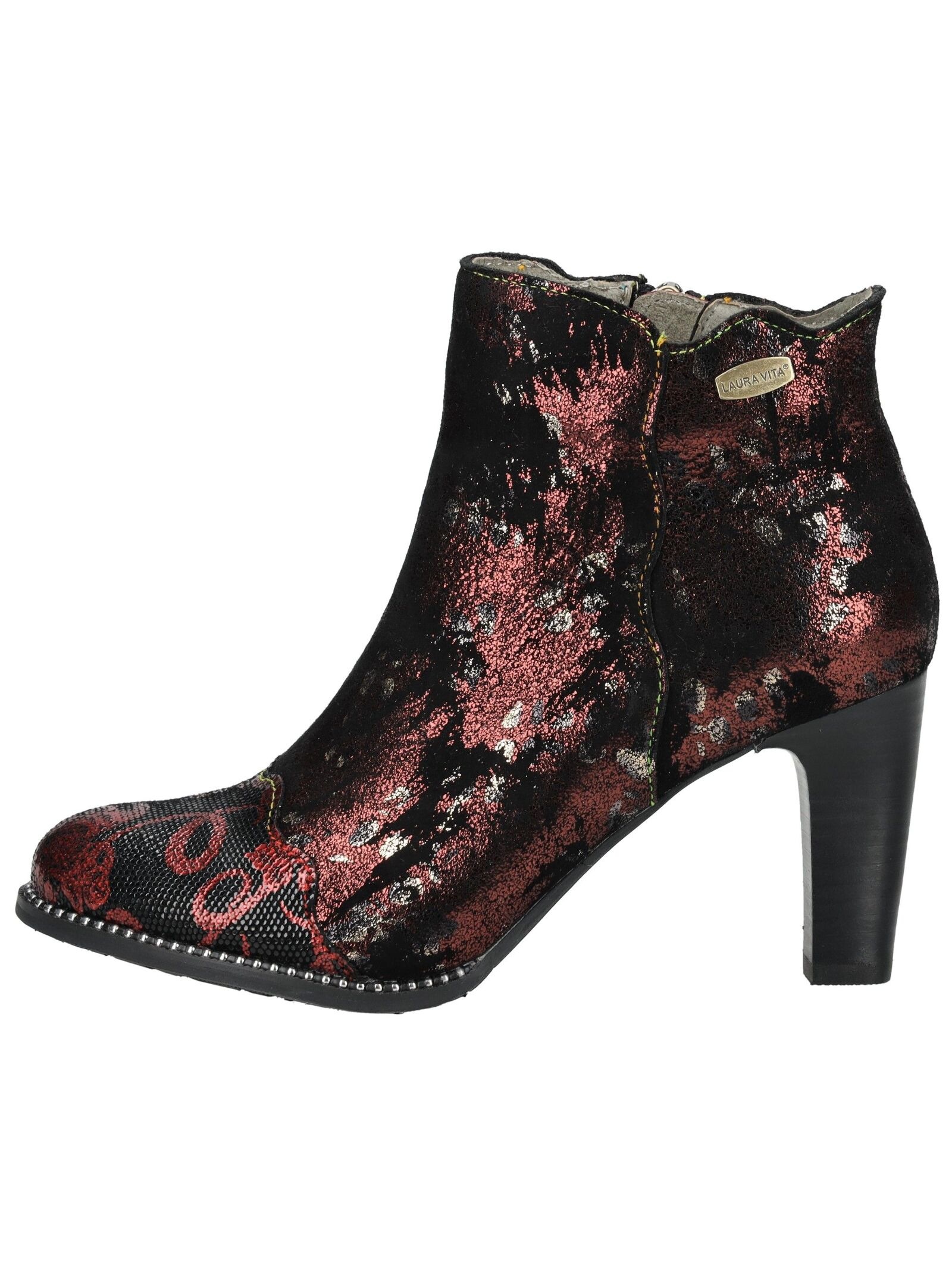 LAURA VITA High-Heel-Stiefelette »LAURA VITA Stiefelette Leder«