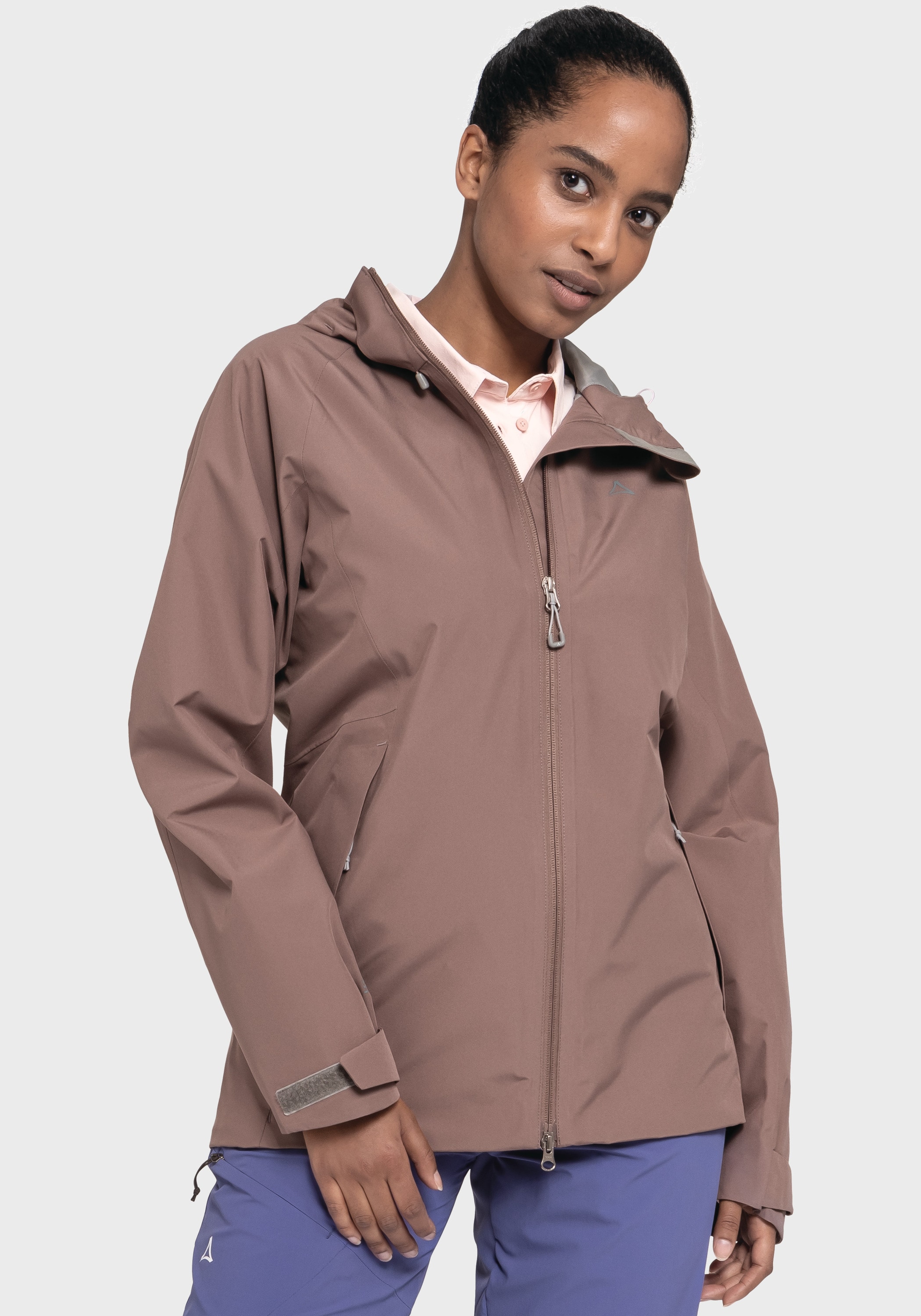 Schöffel Outdoorjacke »2L Jacket Ankelspitz L«, mit Kapuze