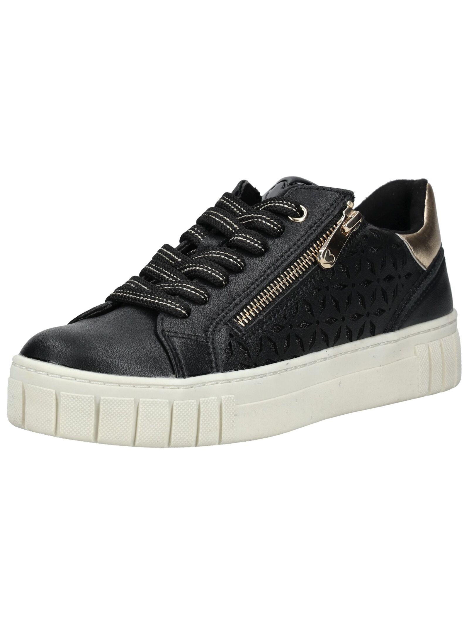 MARCO TOZZI Plateausneaker "Marco Tozzi Sneaker Lederimitat" günstig online kaufen