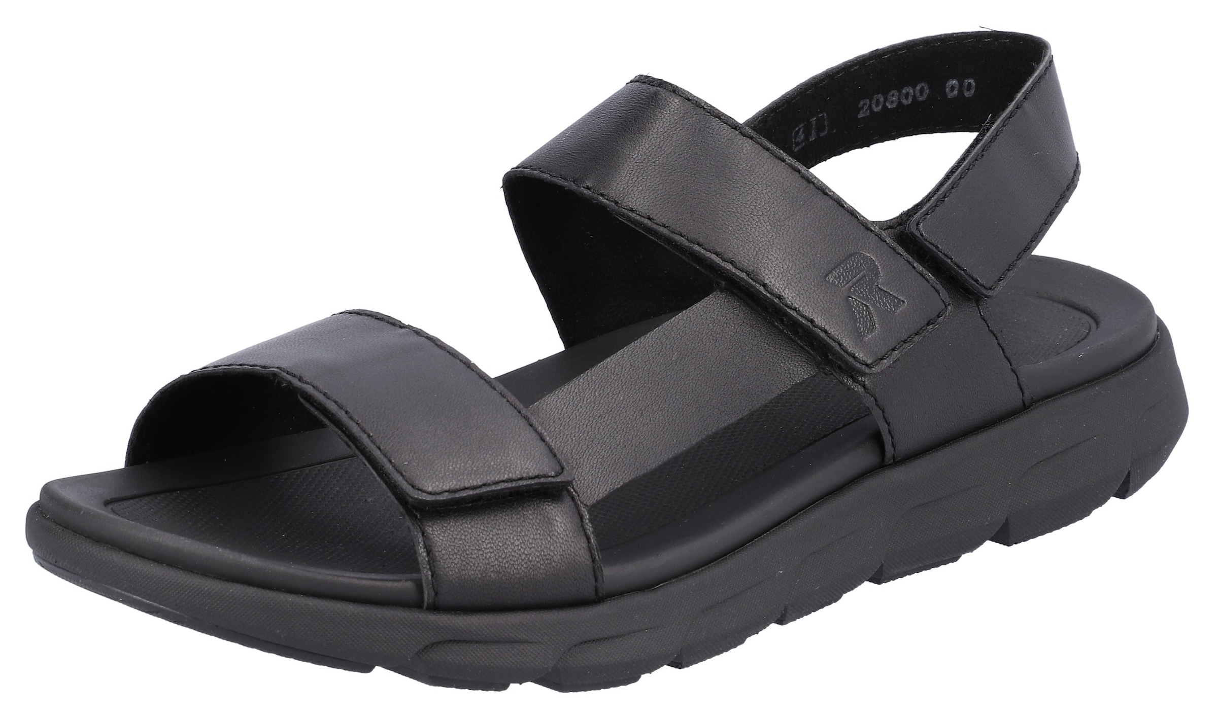 Rieker EVOLUTION Sandale, Sommerschuh, Klettschuh, Freizeitsandale, mit Klettverschlüssen