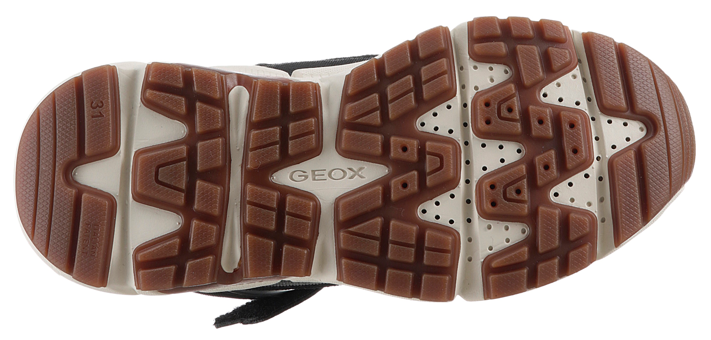 Thumbnail - Geox Winterboots "J FLEXYPER PLUS BOY ABX", Sneaker mit Geox Spezial Membrane, Größenschablone zum Download