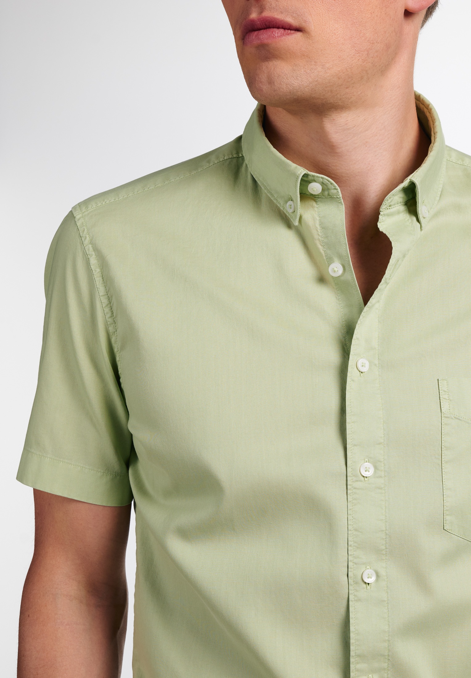 Eterna Kurzarmhemd »SLIM FIT« EASY IRON (bügelleicht)