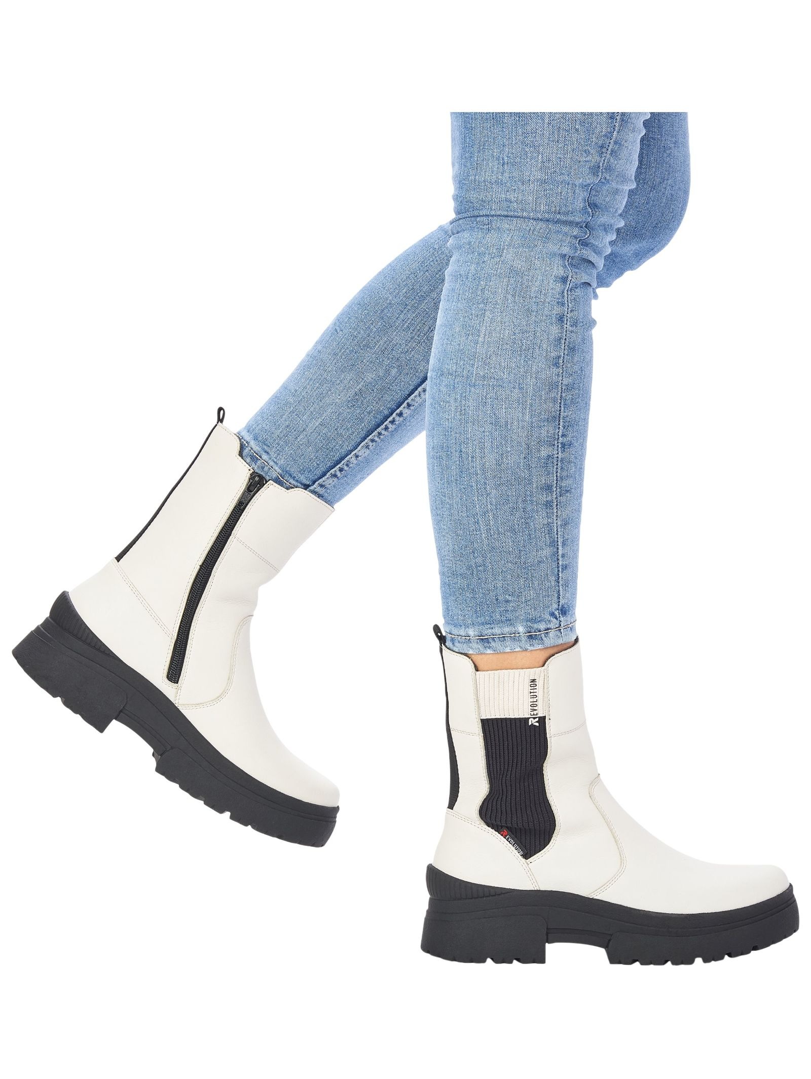 Rieker Stiefelette »Rieker Stiefelette Leder/Textil«