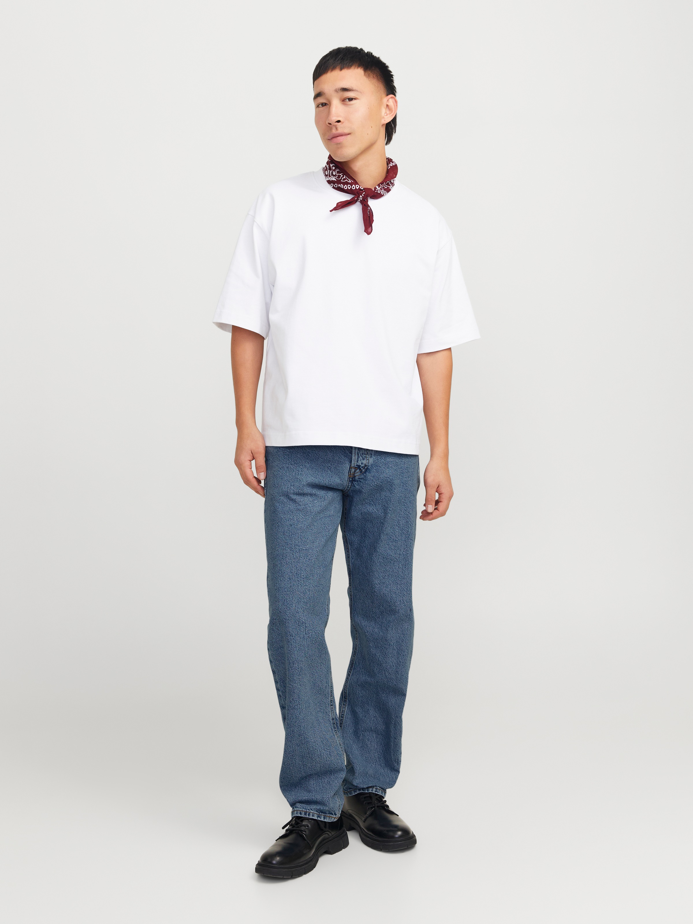 Jack & Jones Relax-fit-Jeans "JJICHRIS JJORIGINAL SQ 735 LN" günstig online kaufen