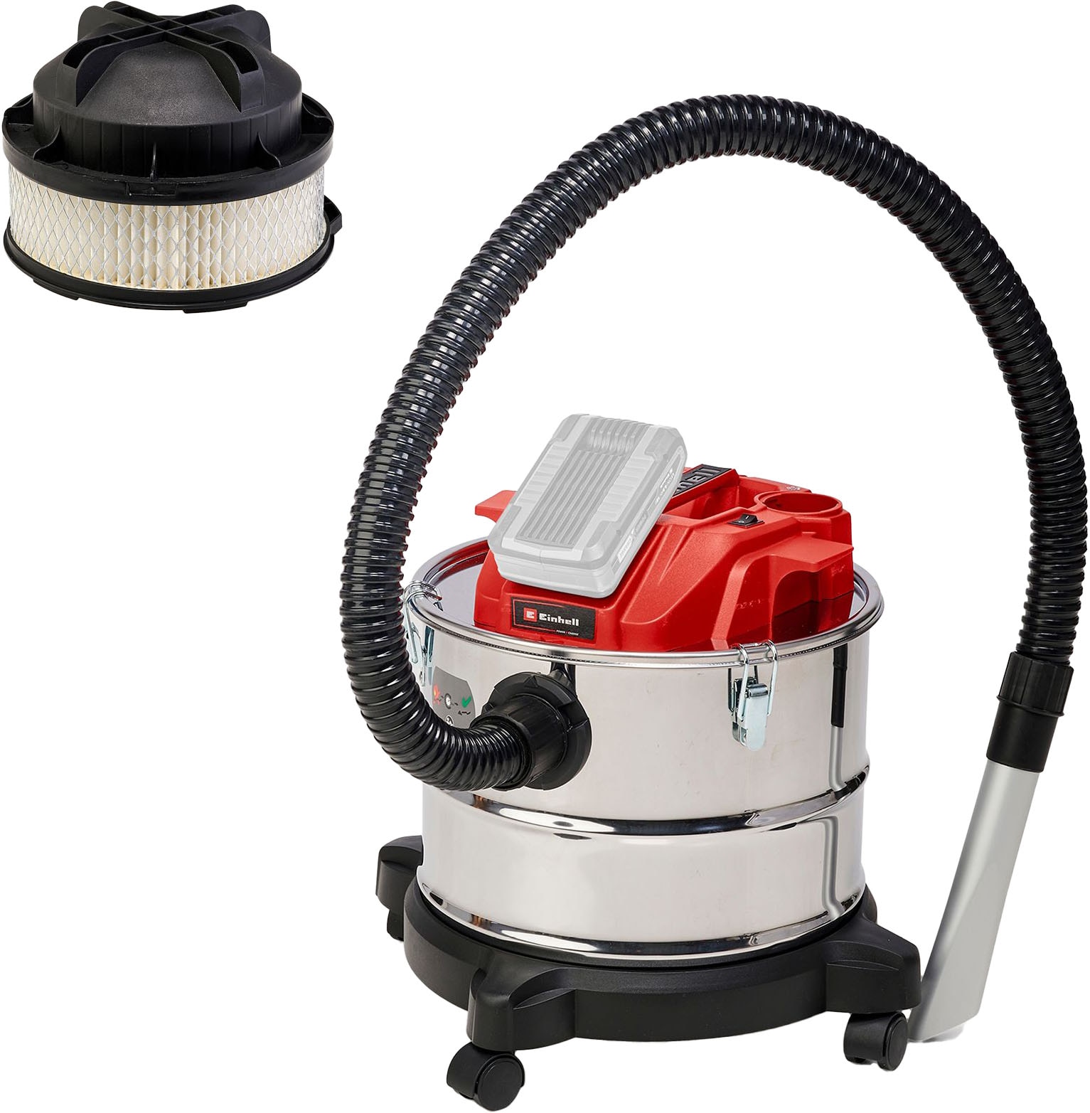 Einhell Aschesauger "akkubetrieben, TE-AV 18/15 Li C-Solo" ohne Akku und Ladegerät