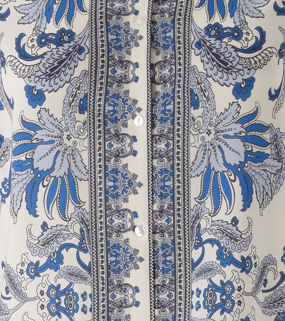 Aniston PLUS Hemdbluse mit edler Blumendruck - NEUE KOLLEKTION