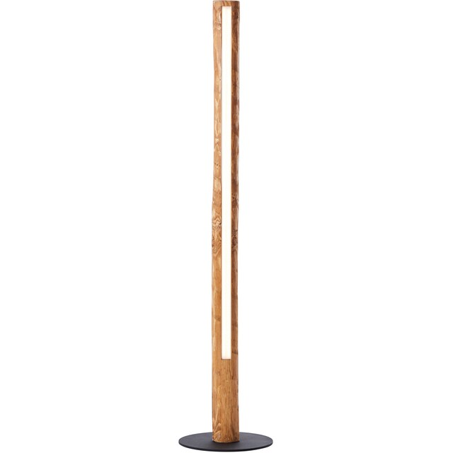 Brilliant LED Stehlampe »Odun«, 1 flammig-flammig, H 141 cm, dimmbar, 2900  lm, warmweiß, Holz/Metall, kiefer gebeizt | BAUR