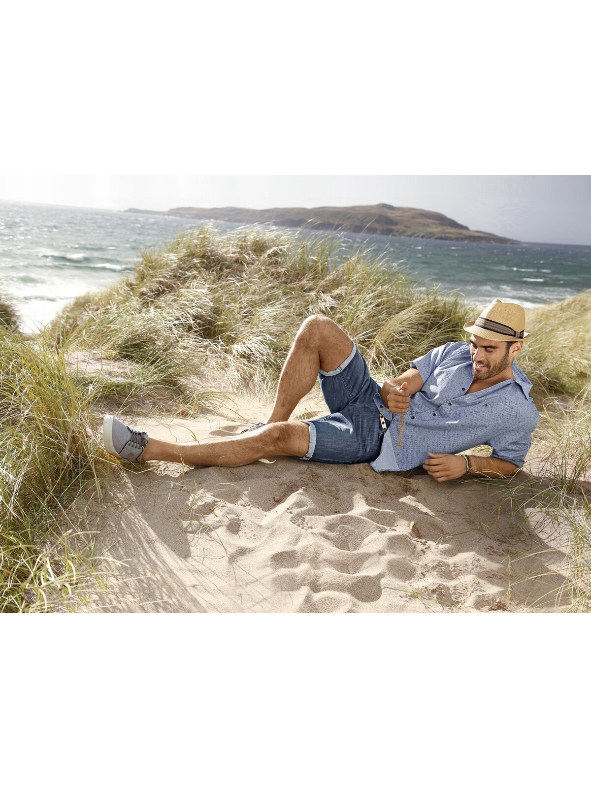 Jan Vanderstorm Bermudas »Jeansbermuda LENAS«