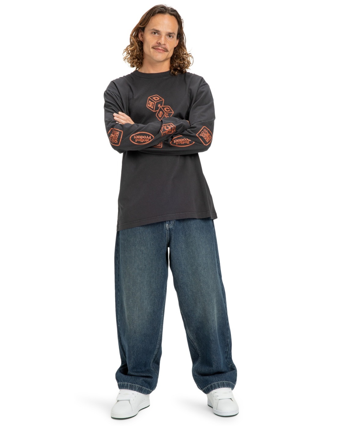 Thumbnail - DC Shoes Langarmshirt "Hi Rolling Hls"