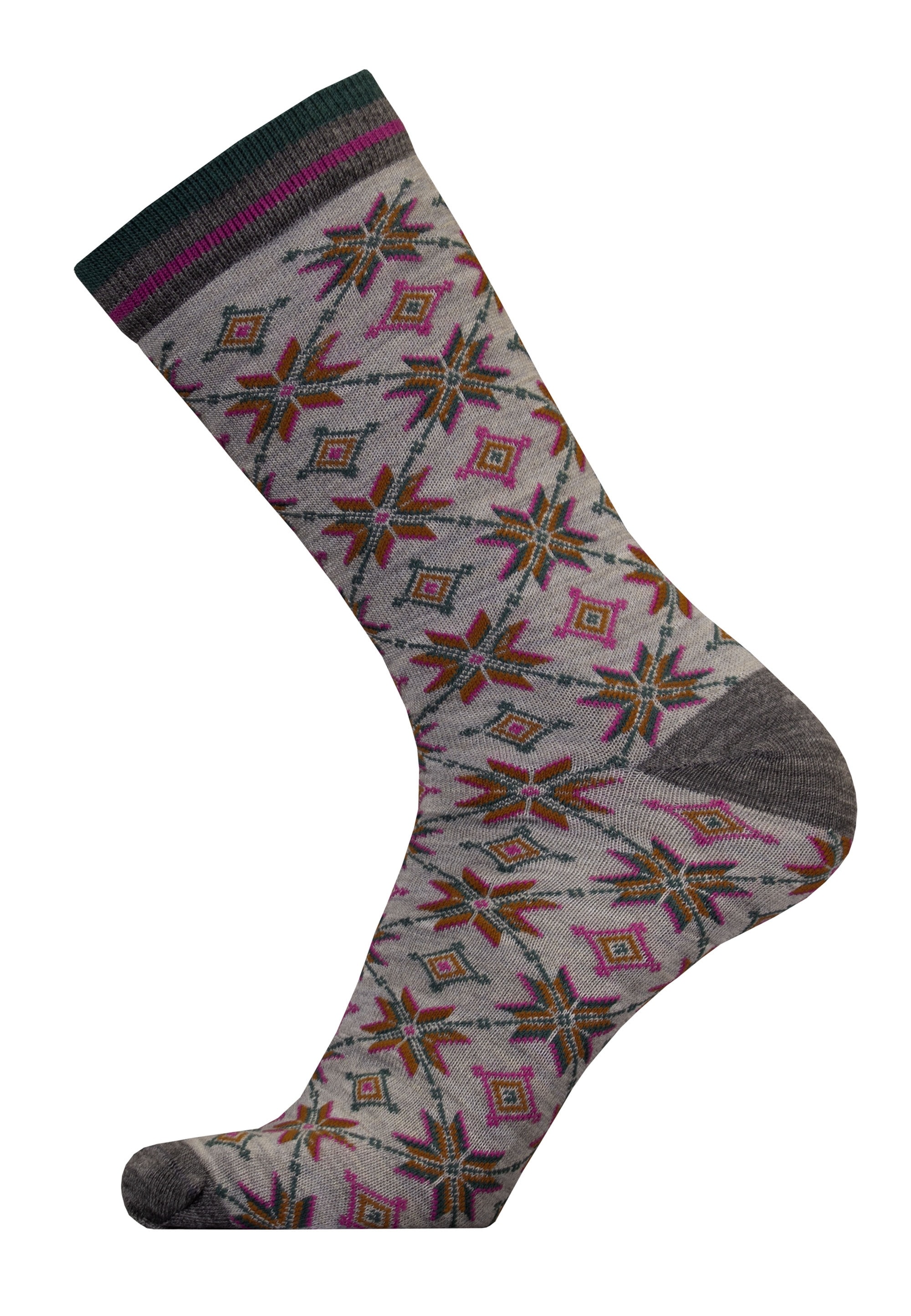 UphillSport Socken "AUTUMN STAR" 1 Stk. tlg. mit tollen Stern-Motiven günstig online kaufen