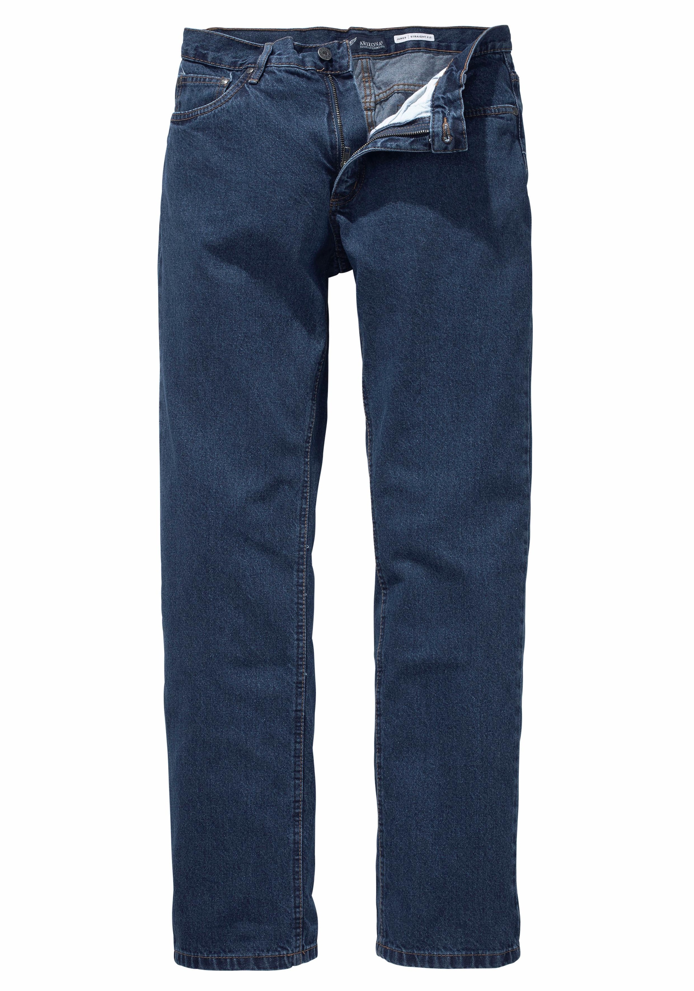 Arizona Regular-fit-Jeans »James«, regular fit, gerades Bein, Five-Pocket-Form, normale Leibhöhe