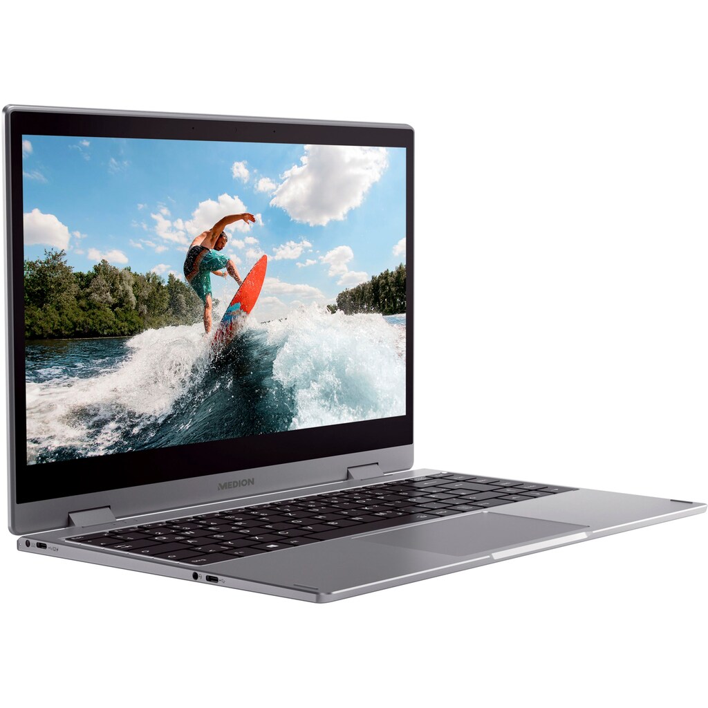 Medion® Convertible Notebook »Akoya S14405 i5-10210U 35,56cm(P)«, 35,5 cm, / 14 Zoll, Intel, Core i5, UHD, 512 GB SSD