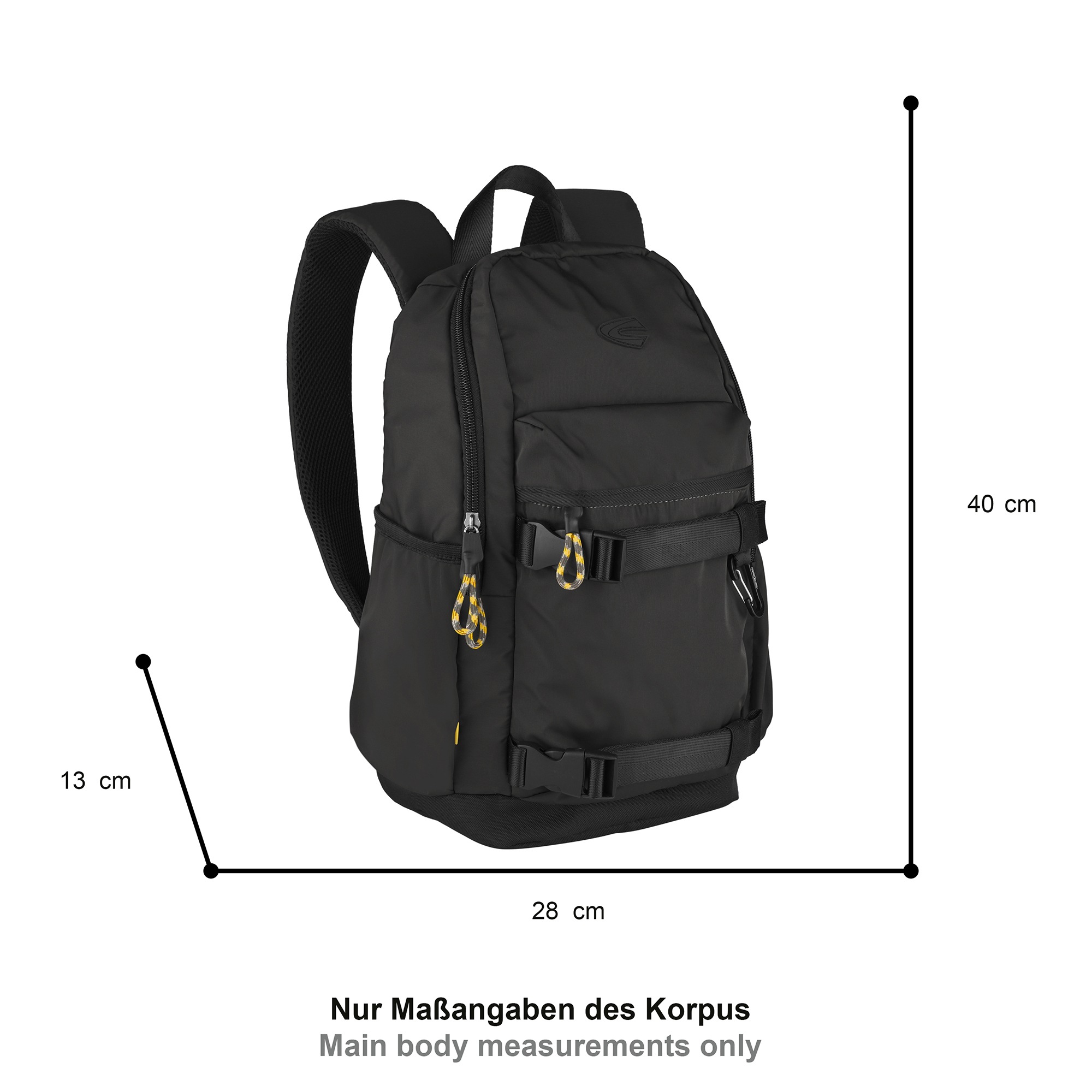 camel active Rucksack "Terra" aus recyceltem Nylon und voluminös aufgesetzt günstig online kaufen