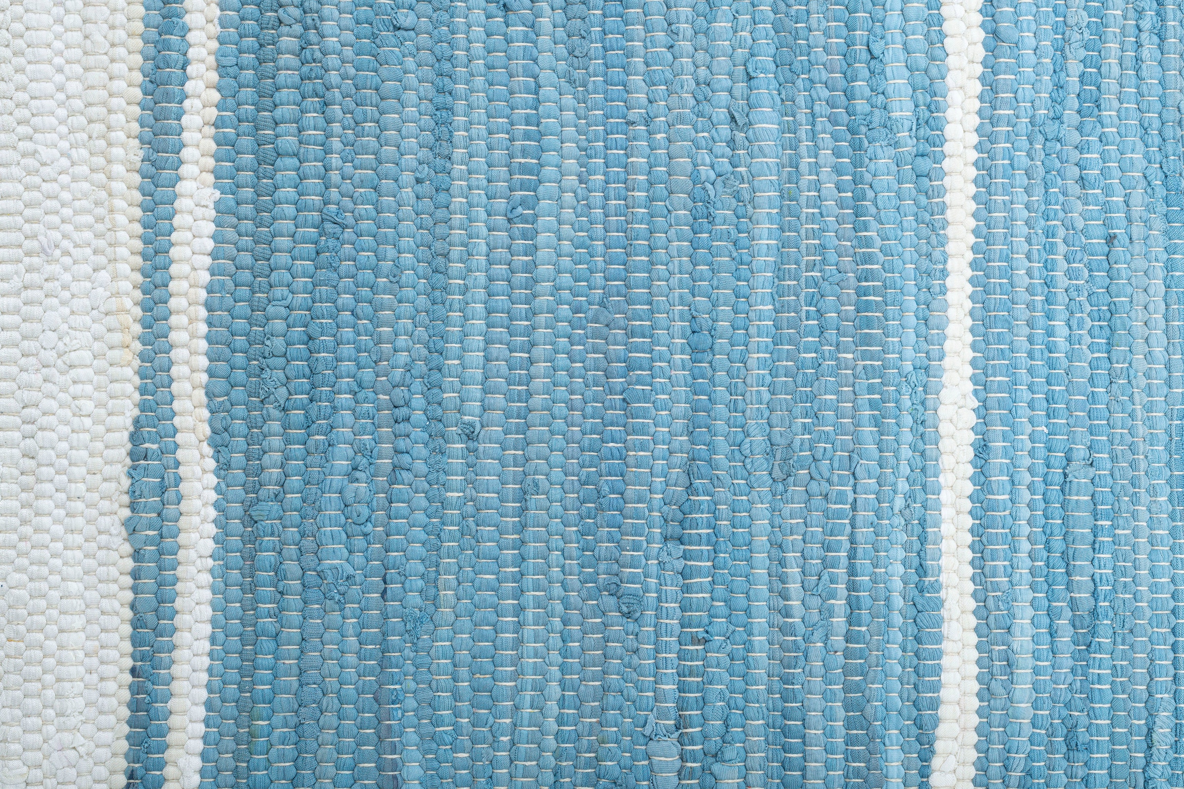 rechteckig, handgewebt, reine mit Baumwolle, Handweb Cotton«, Fransen Läufer BAUR | Flachgewebe, THEKO »Stripe