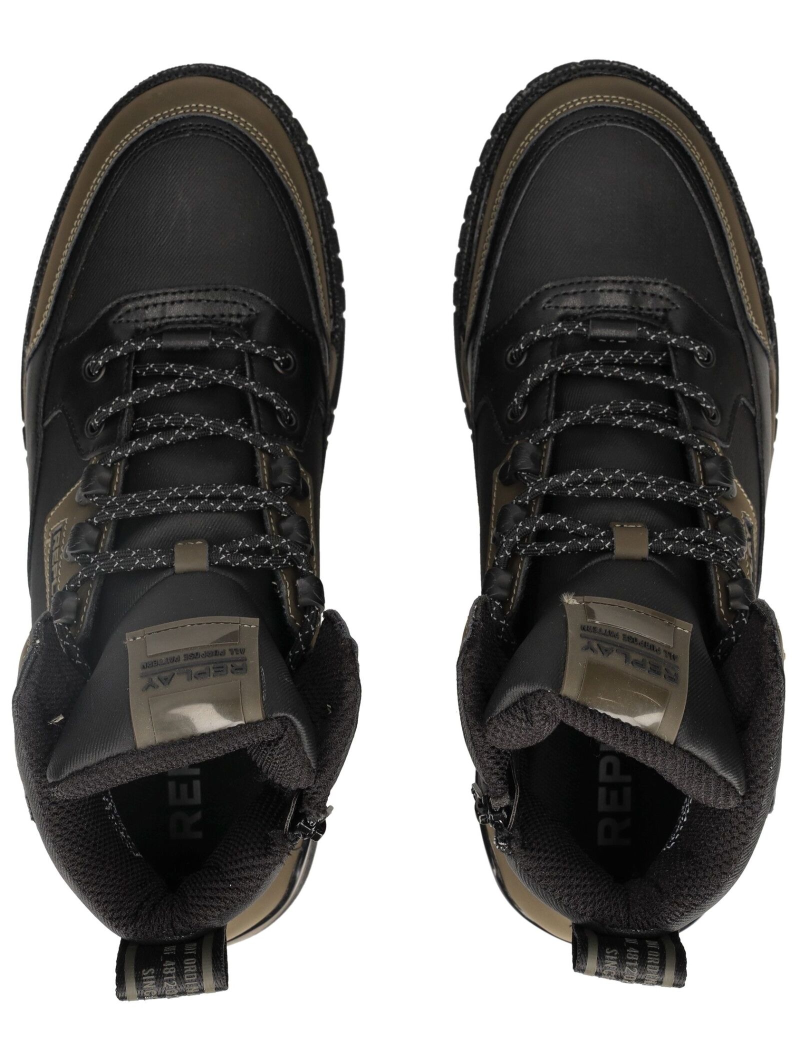 Replay Schnürstiefelette »Replay Stiefelette Leder/Synthetik«