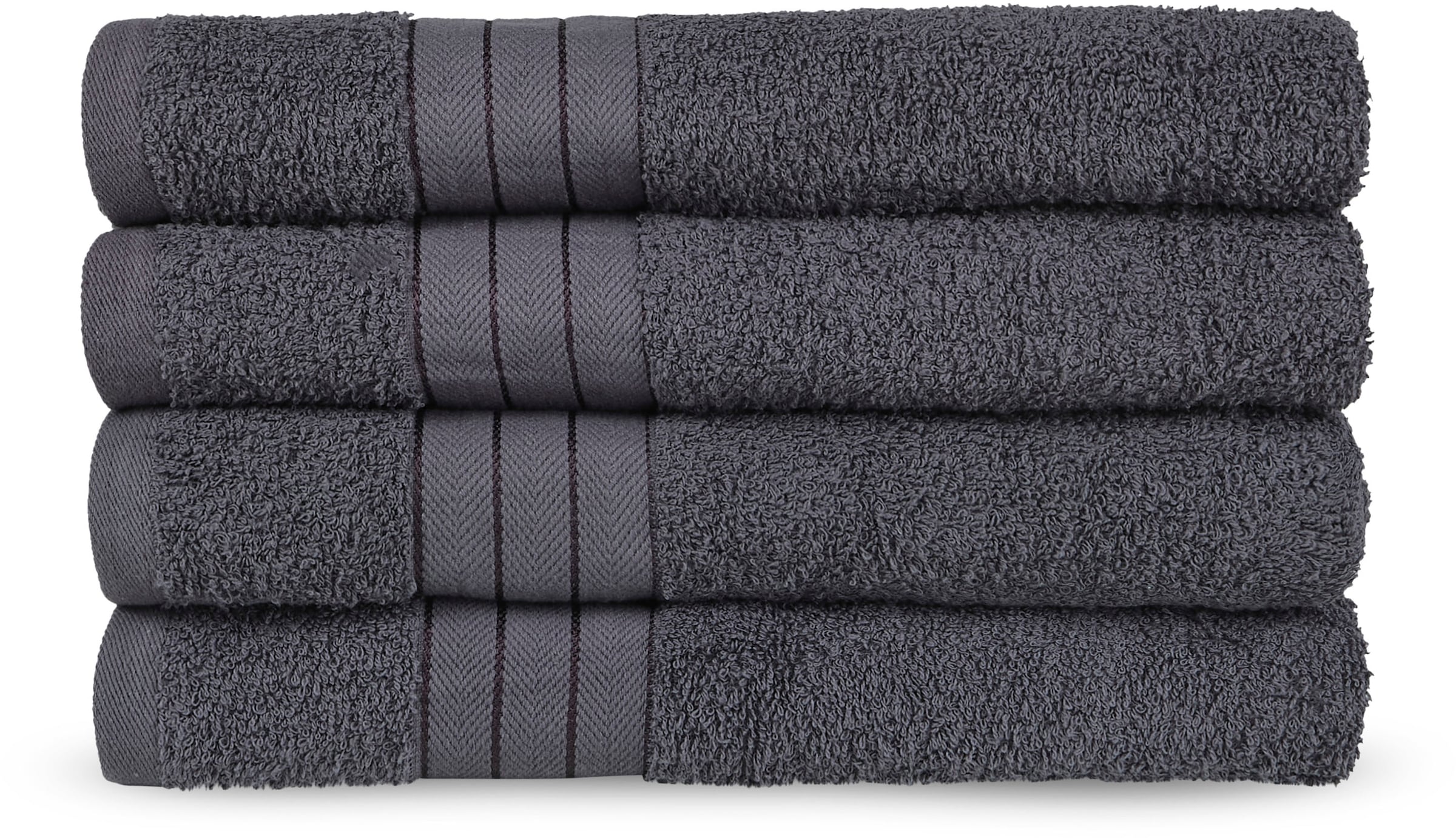 good morning Handtücher "Uni Good Morning" Baumwolle, Walkfrottee, Bordüre, günstig online kaufen