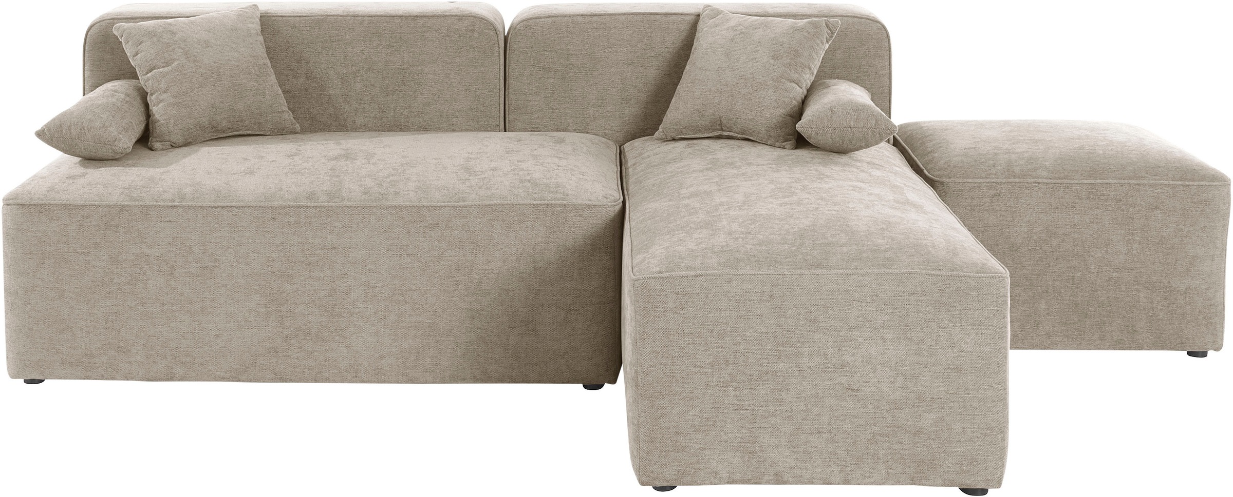 Home affaire Ecksofa "Sundstrup L-Form" Modulserie, individuelle Zusammenst günstig online kaufen