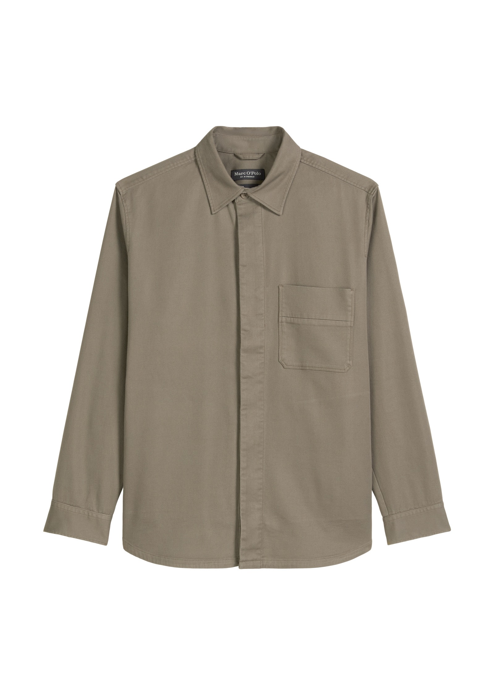 Marc O'Polo Kurzjacke »aus weichem Bio-Baumwoll-Lyocell-Mix« ohne Kapuze