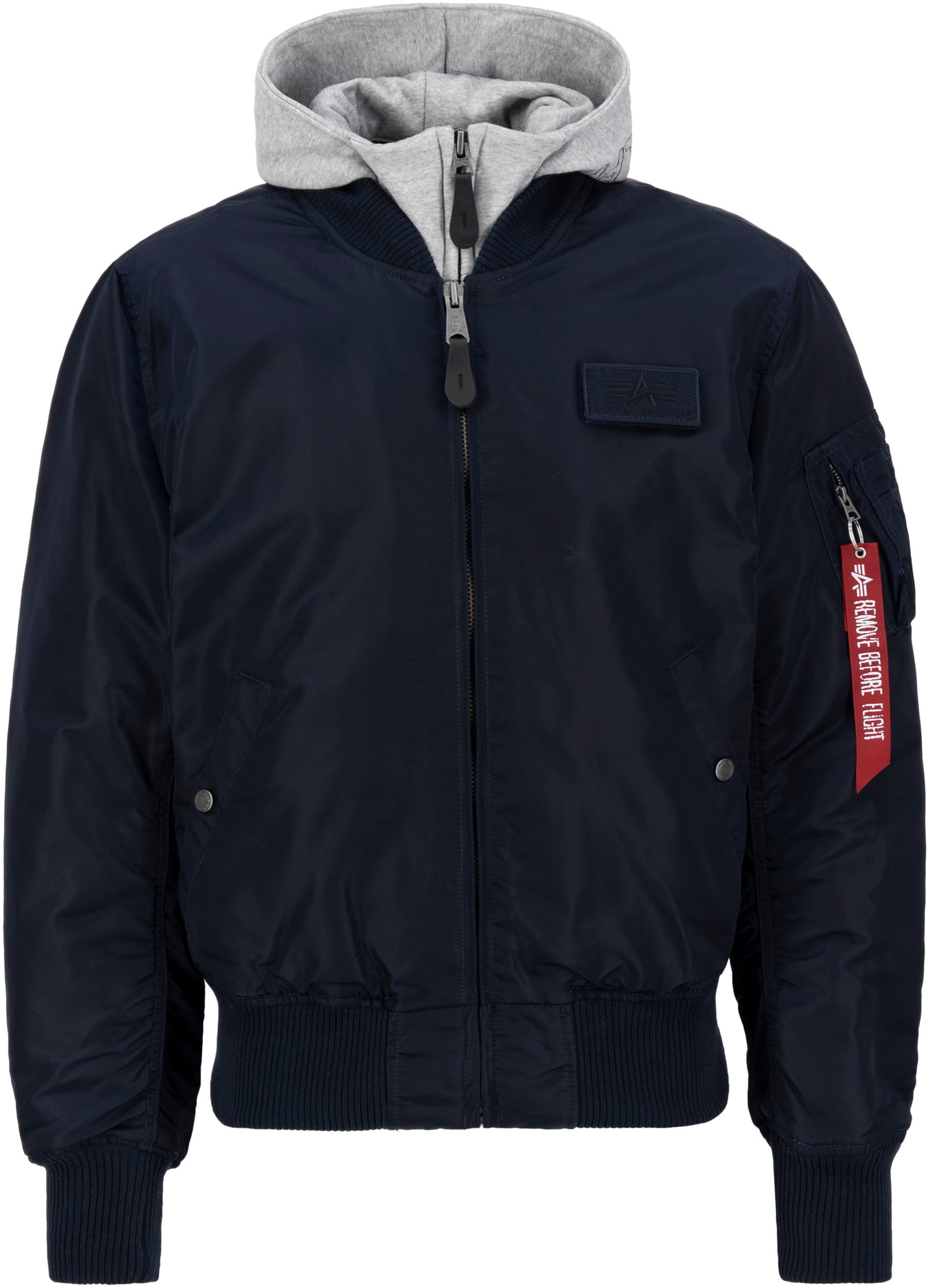 Alpha Industries Bomberjacke »MA-1 D-TEC«, mit Kapuze