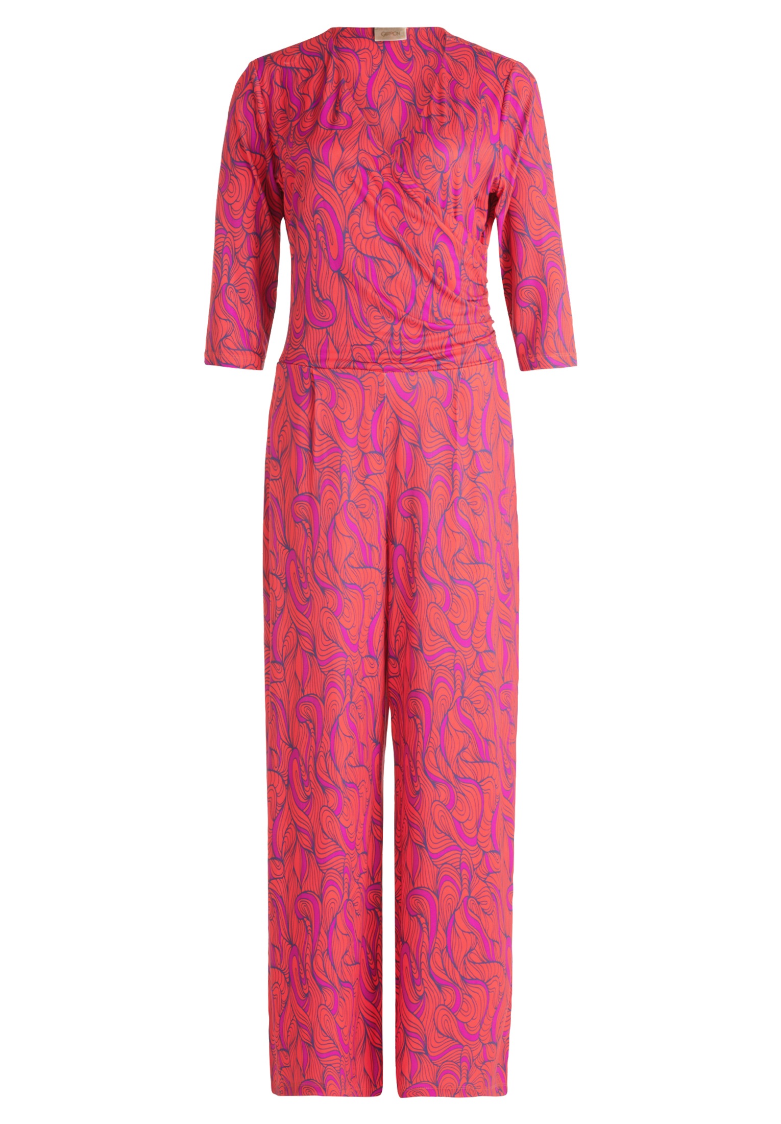Cartoon Overall "Damen Jumpsuit mit weitem Bein" 1 tlg. Design günstig online kaufen