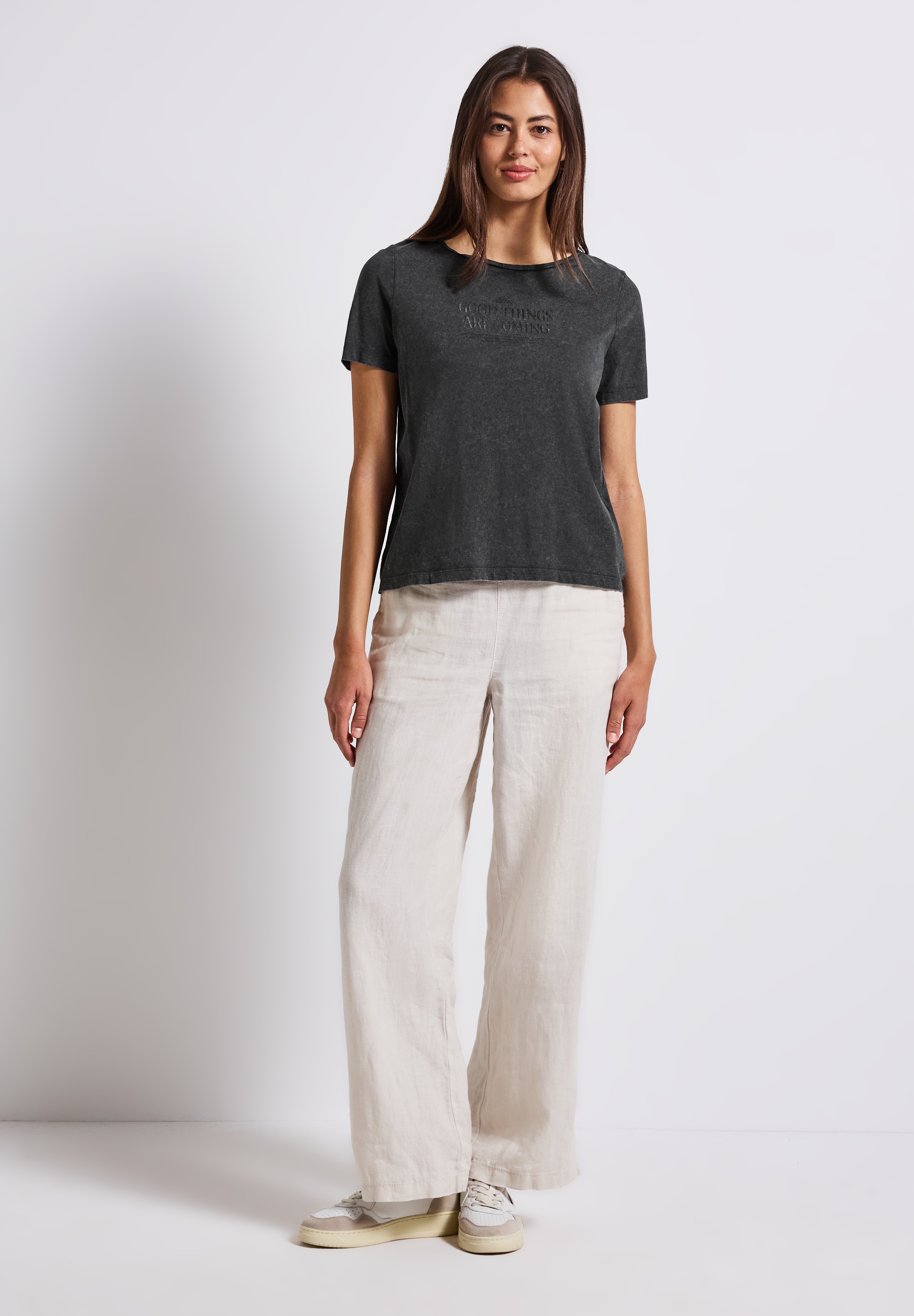 STREET ONE T-Shirt, mit Wording