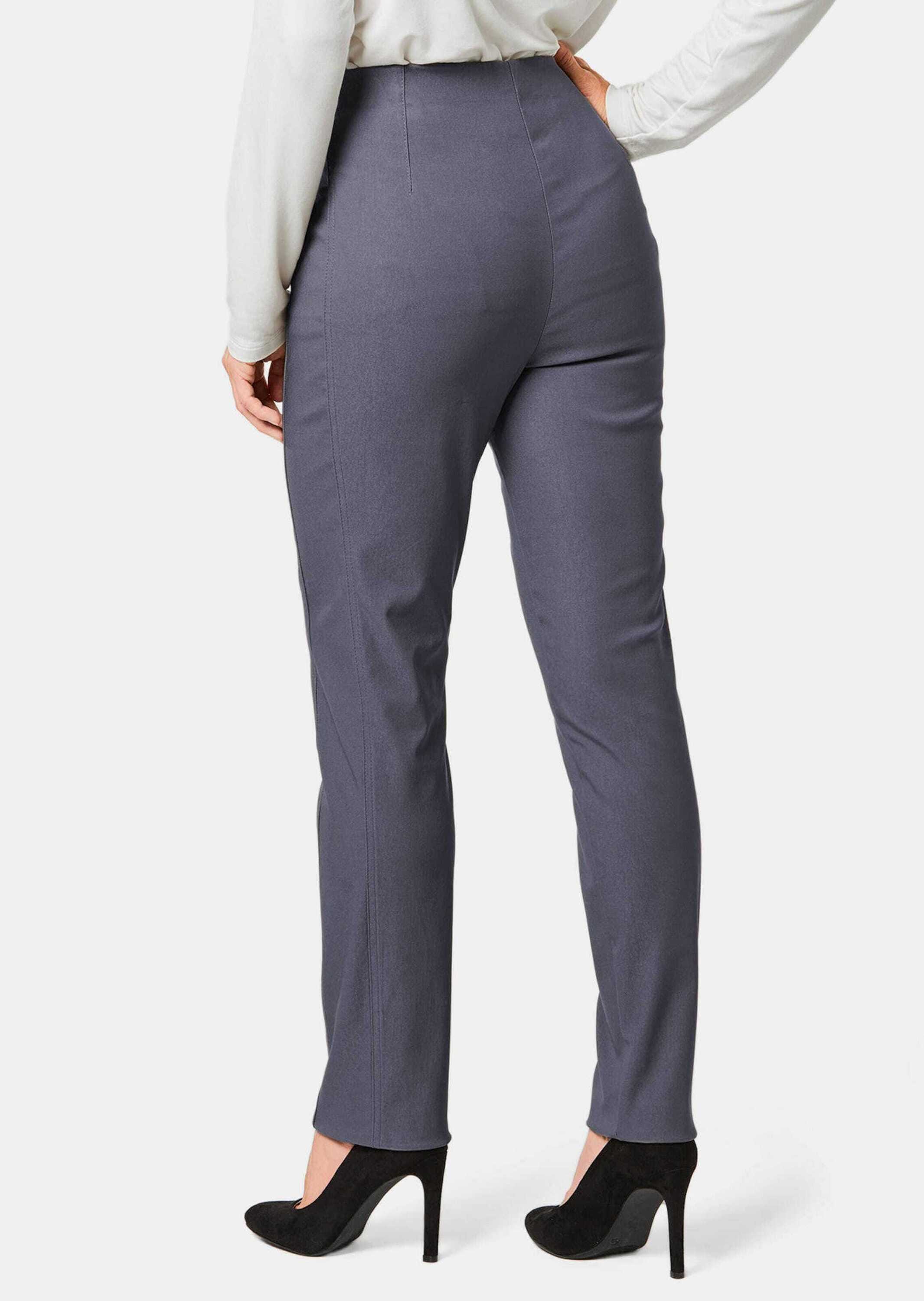 GOLDNER 2-in-1-Hose »Kurzgröße Wärmende Schlupfhose LOUISA in knitterarmer Ware«