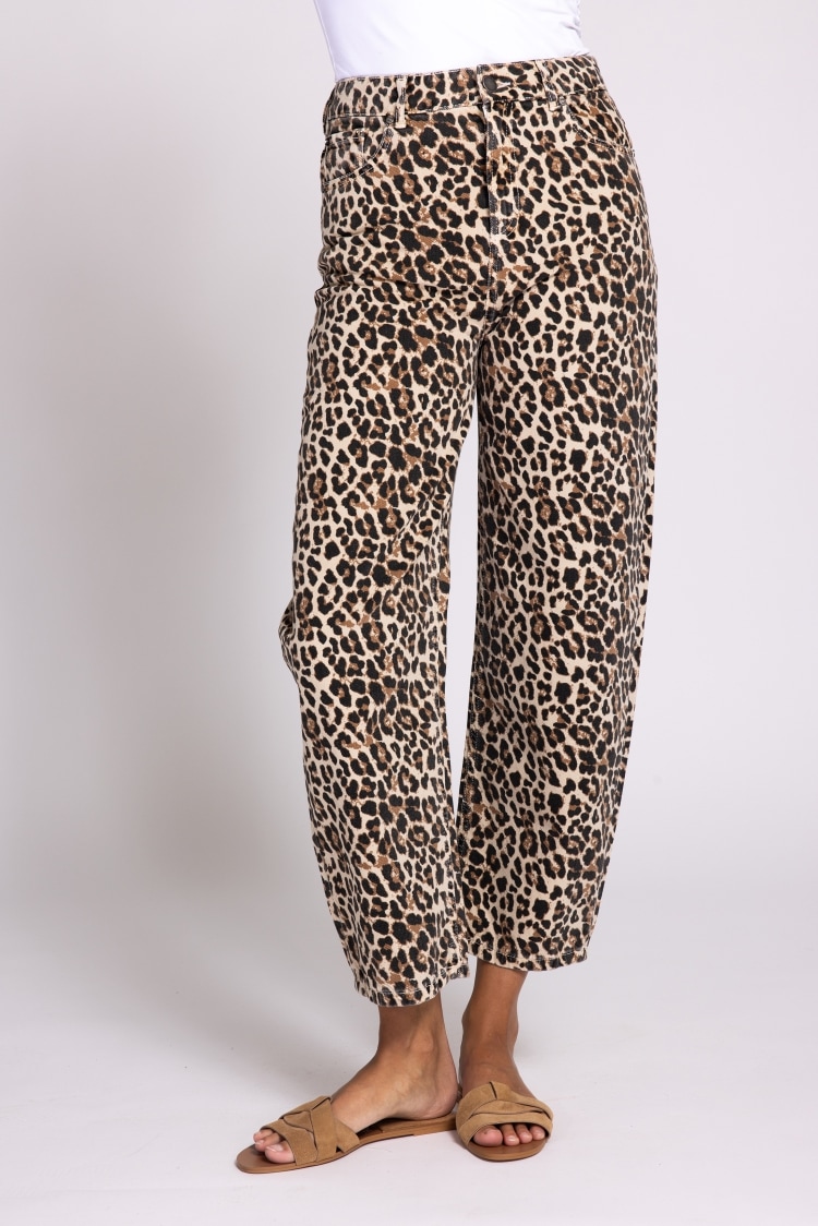 Zhrill 3/4-Hose "ZHIZA", mit Leo-Print günstig online kaufen