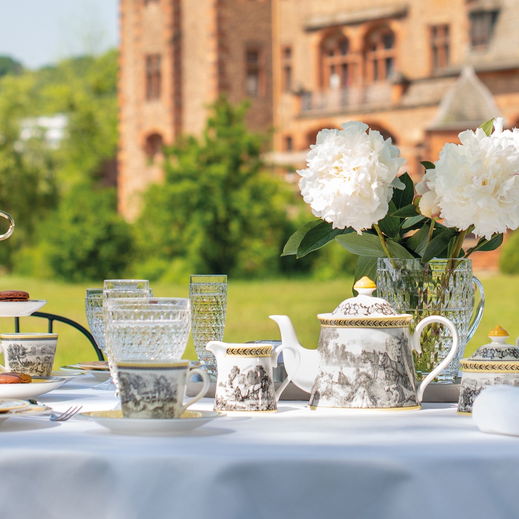 Villeroy & Boch Tasse "Frühstückstassen mit Untertassen Audun Ferme 350 ml günstig online kaufen