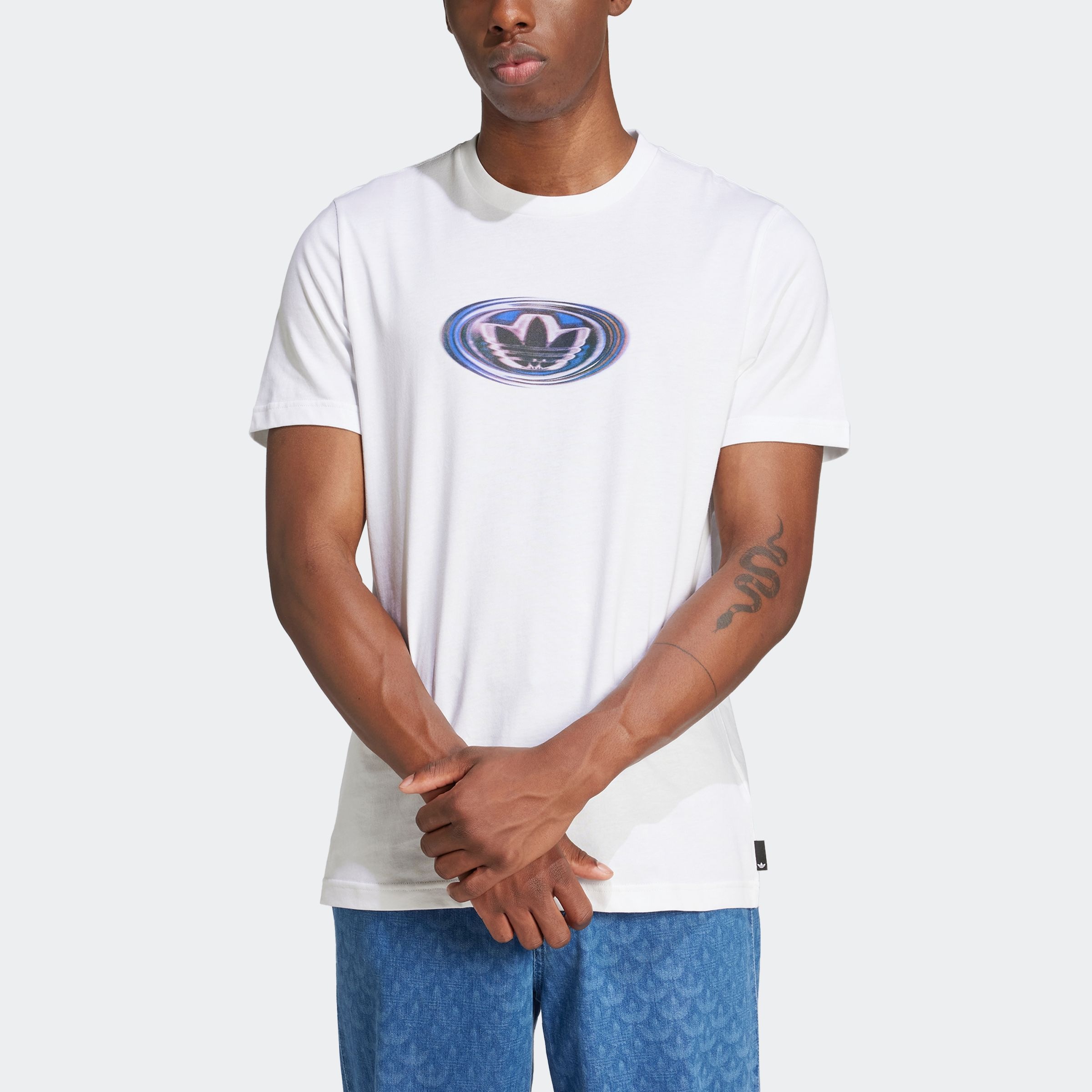 adidas Originals T-Shirt "90s GFX LOGO T" sportlicher Stil, reguläre Passfo günstig online kaufen