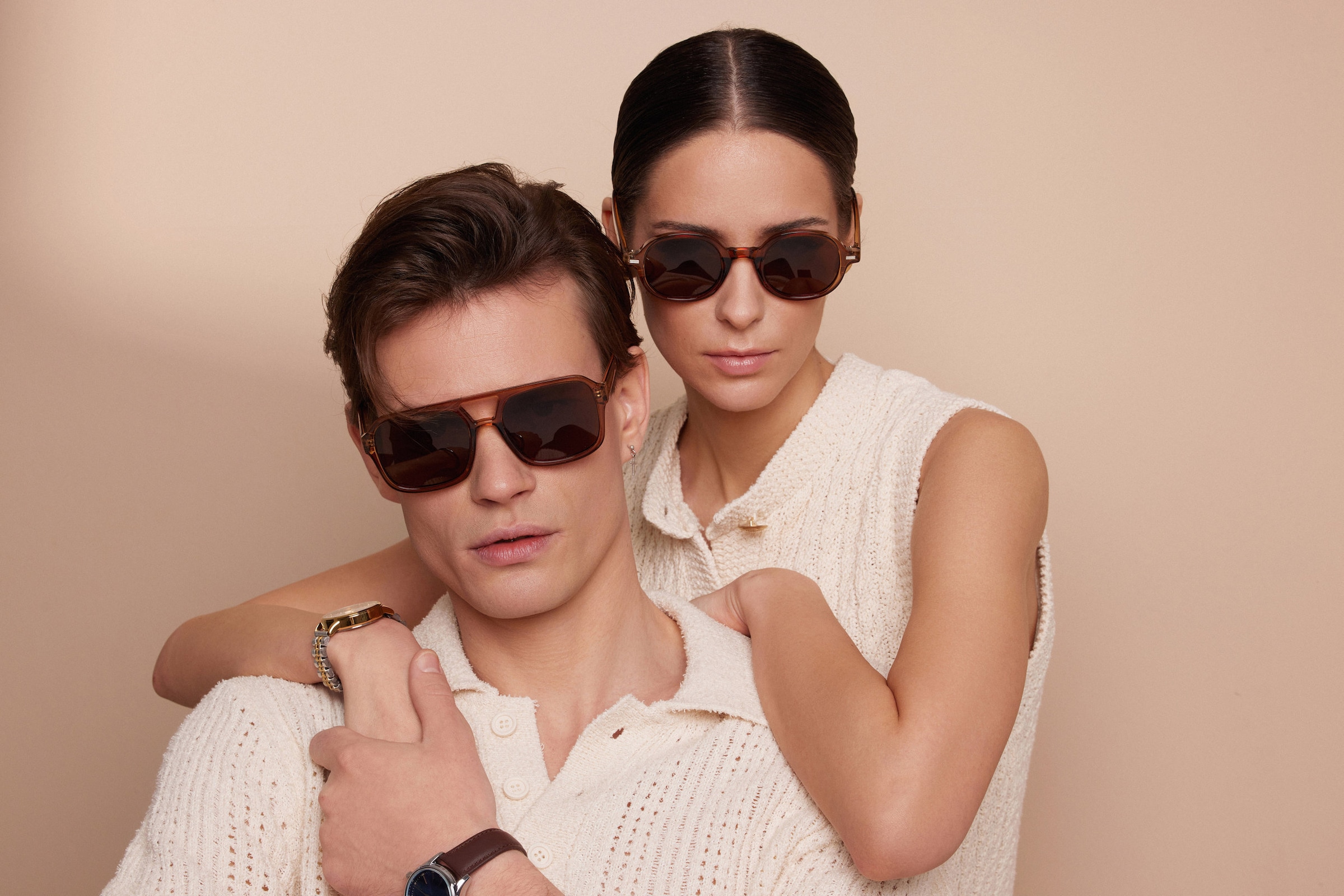 PHILIPP BLANC Sonnenbrille »PA08-02« Glas 0,74 mm, polarisierte Gläser, UV400, CAT3.0
