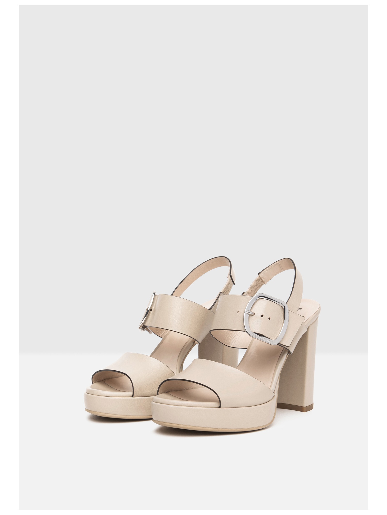Nero Giardini High-Heel-Sandalette »Nero Giardini Sandalen Leder«