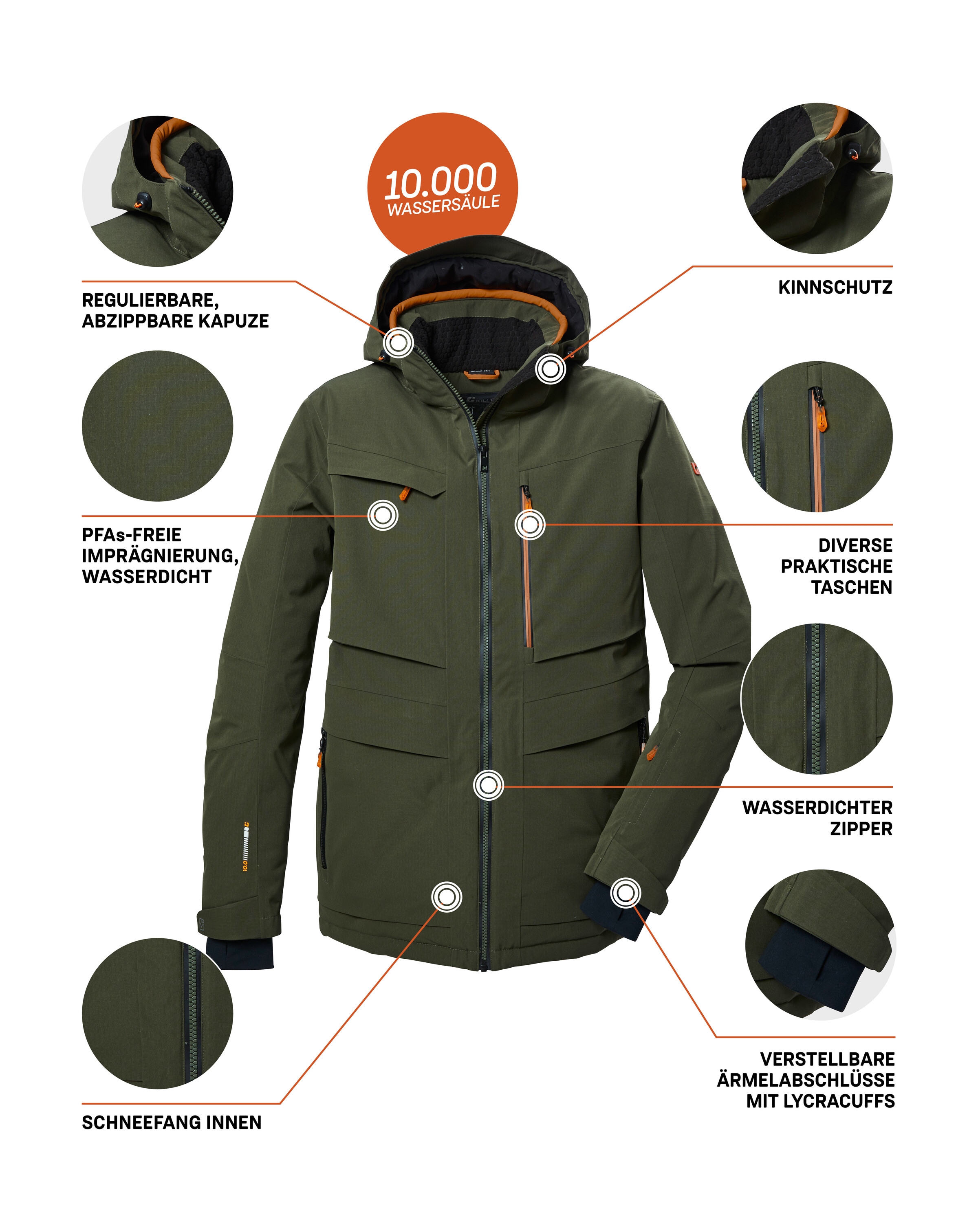 Killtec Skijacke »KSW 43 MN SKI JCKT«
