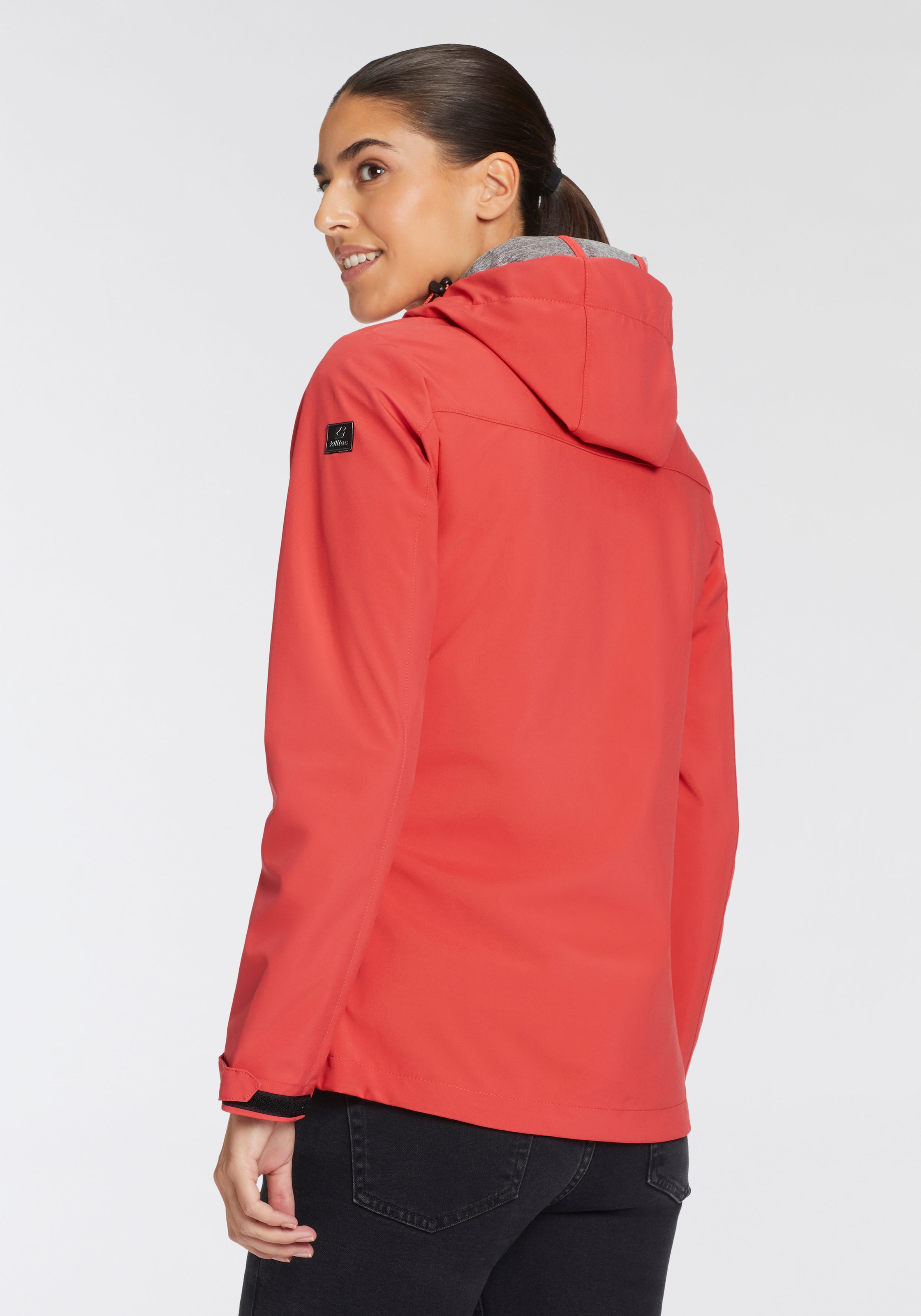 Killtec Softshelljacke, mit Kapuze