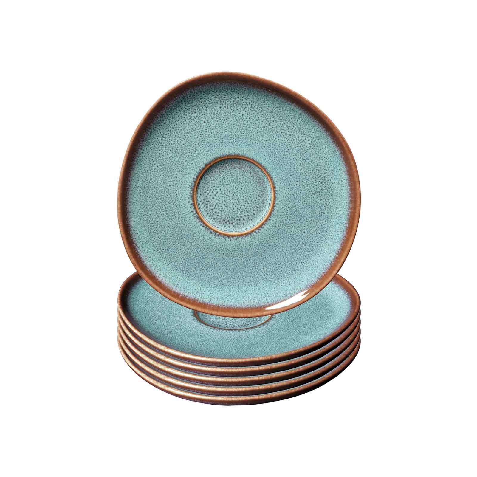 like. by Villeroy & Boch Untertasse "Kaffeeuntertassen Lave ø 15,2 cm 6er Set"