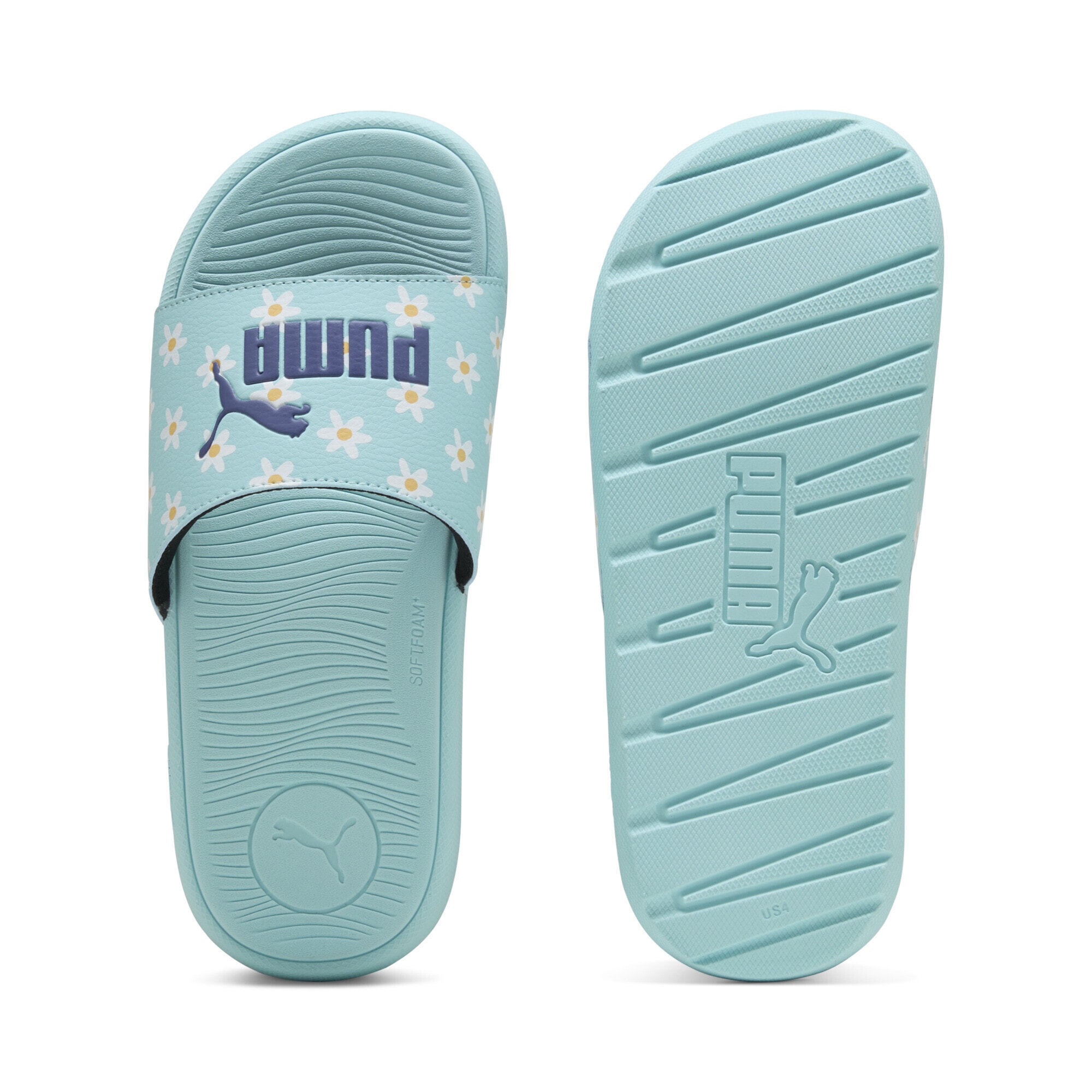 PUMA Sandale »Cool Cat 2.0 Daisies Slides Mädchen«