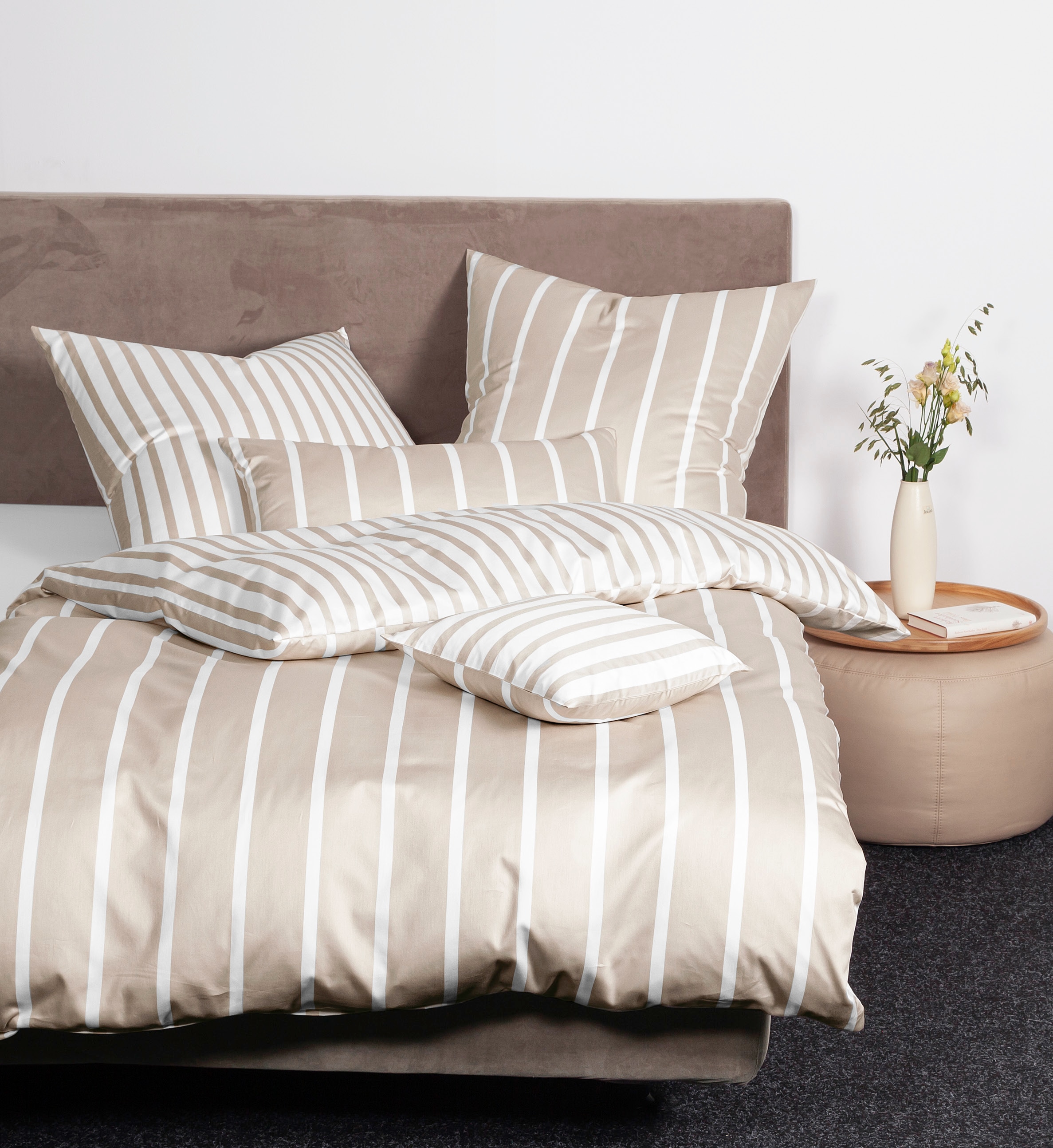 Janine Wendebettwäsche "Interlock-Jersey59028 3" mit Reissverschluss günstig online kaufen