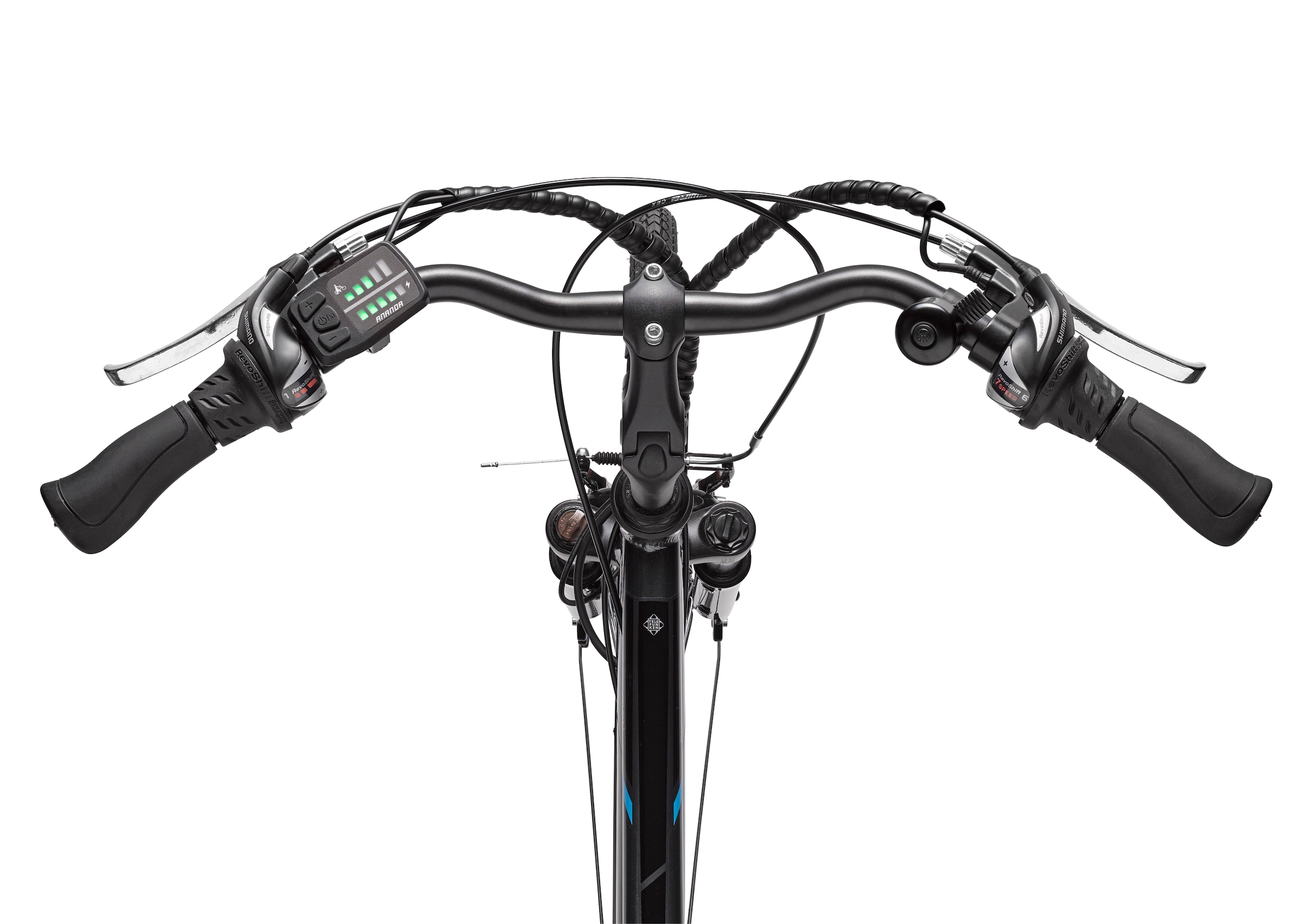Telefunken E-Bike »Expedition XT481«, 21 Gang, Shimano, Heckmotor 250 W, (mit Fahrradtasche), Pedelec, Elektrofahrrad für Herren