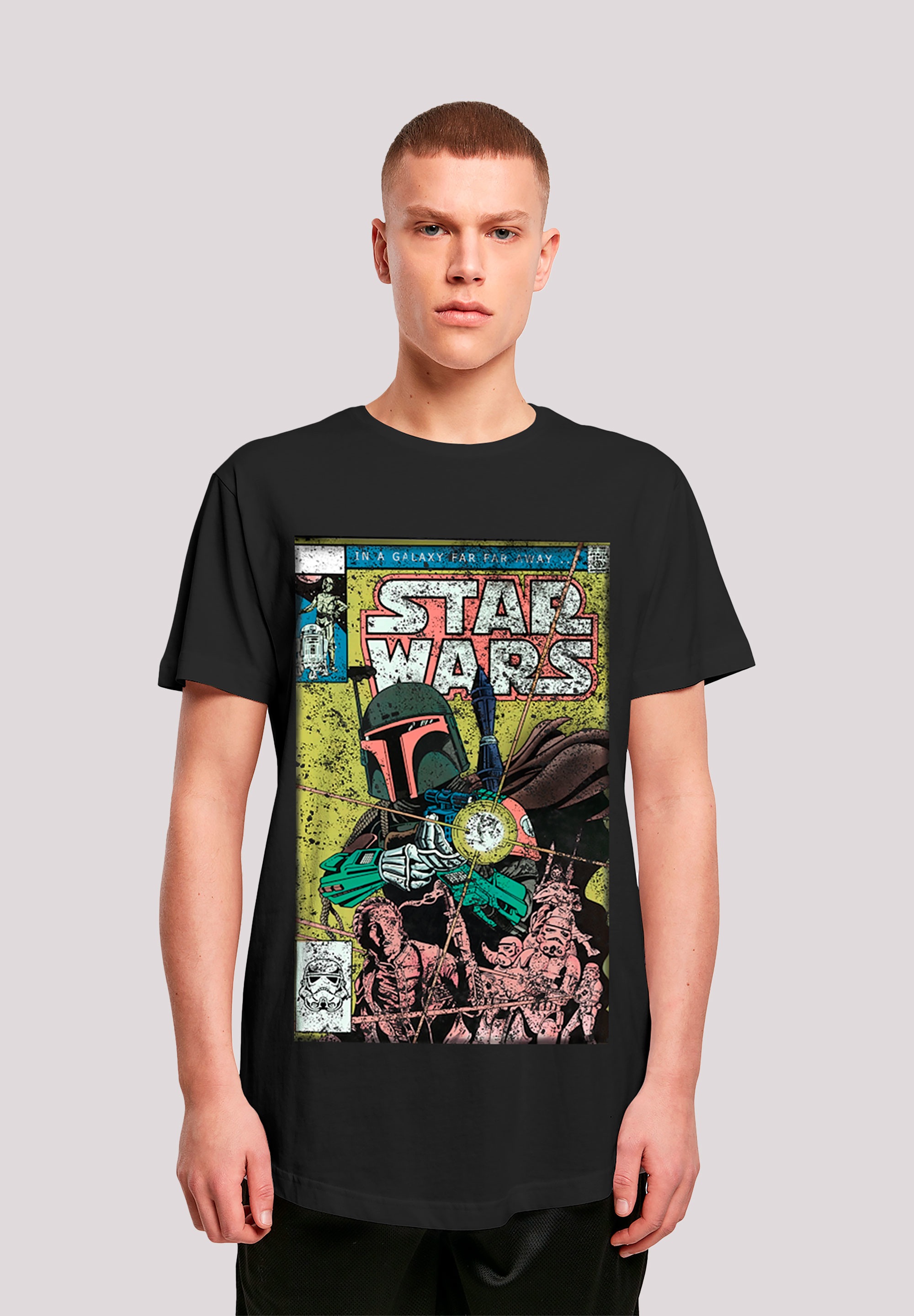 F4NT4STIC T-Shirt Comic der Print ▷ Krieg Boba Premium BAUR Fett Wars - Sterne«, »Star bestellen 