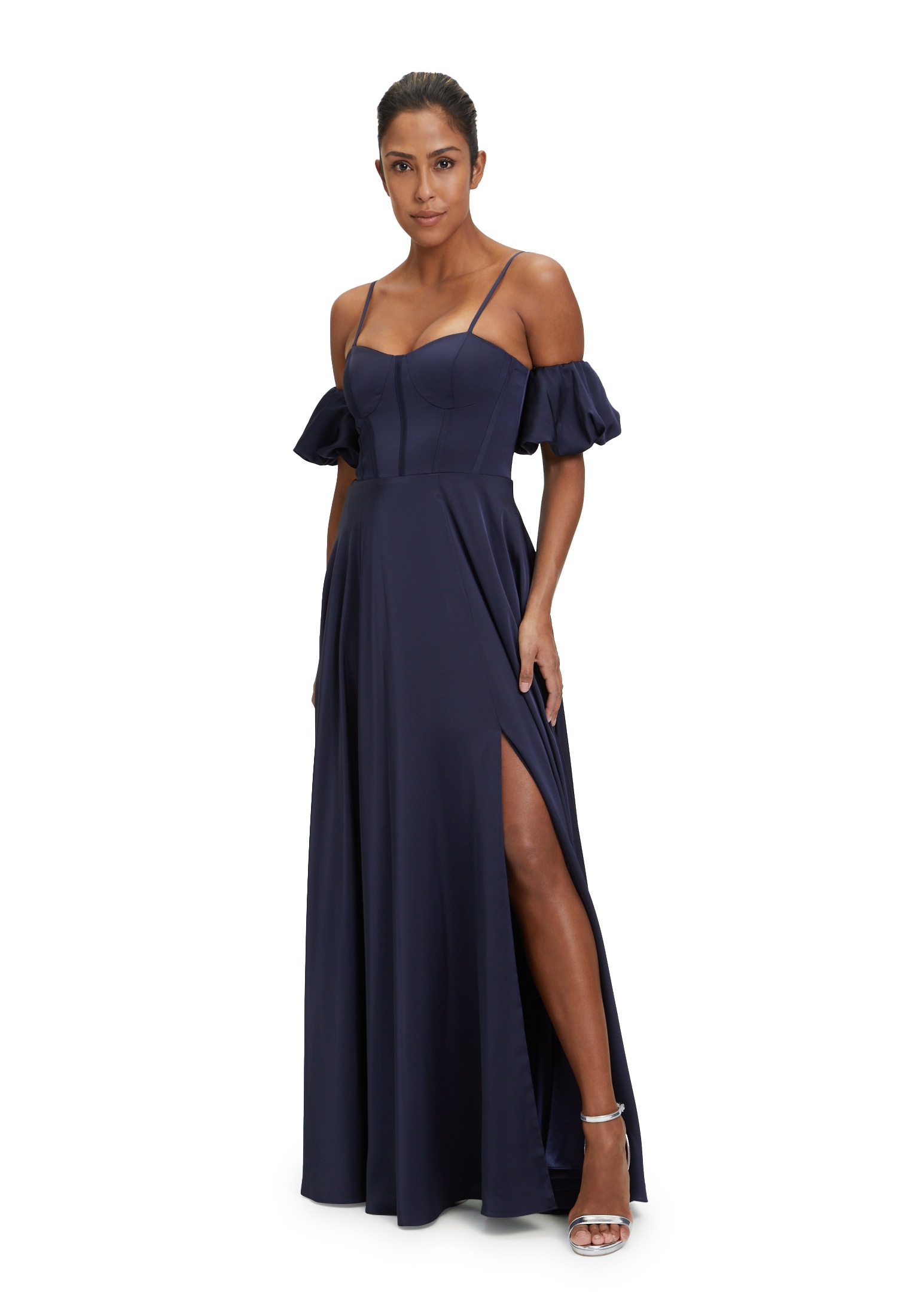 Vera Mont Abendkleid »Vera Mont Abendkleid schulterfrei«, Nahtführung