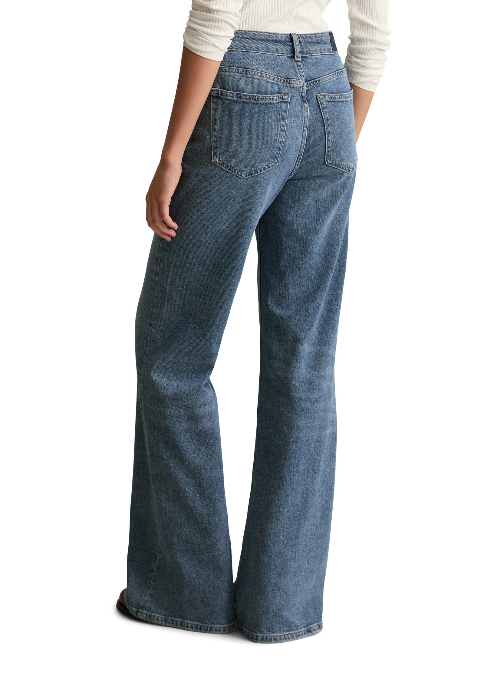 Thumbnail - Marc OPolo DENIM Bootcut-Jeans "aus Organic-Cotton-Lyocell-Mix"