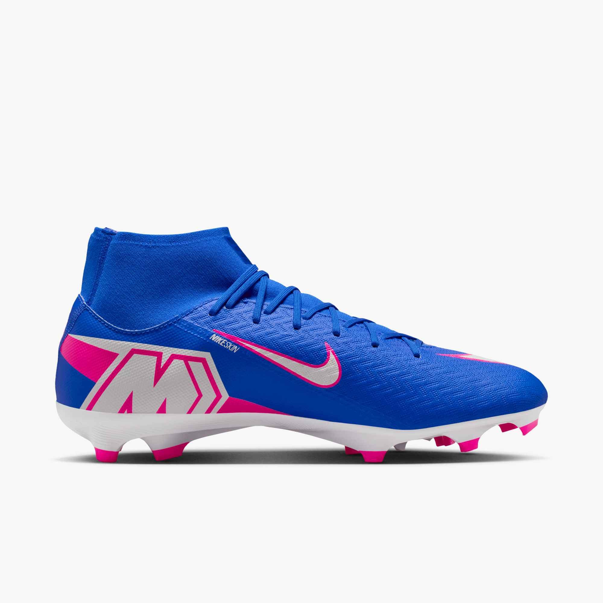Nike Fußballschuh »ZM SUPERFLY 10 ACAD FG/MG«  Außensohle für Rasenplätze und für feste Böden