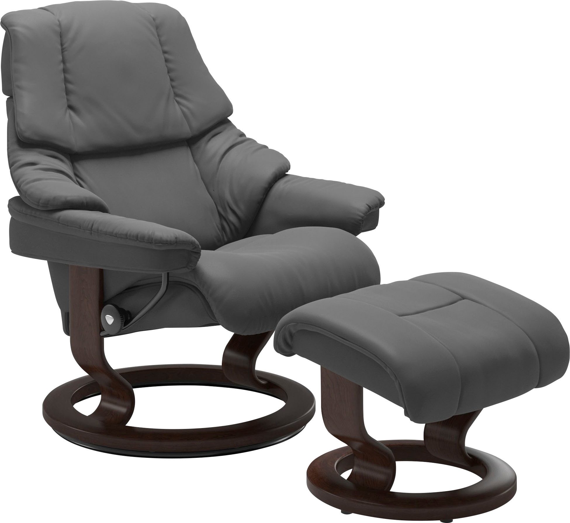 Stressless® Relaxsessel »Reno«, mit Classic Base, Größe S, M & L, Gestell Braun