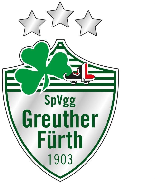 Wall-Art Wandtattoo »SpVgg Greuther Fürth Logo«, (Set, 1 St.), selbstklebend, entfernbar