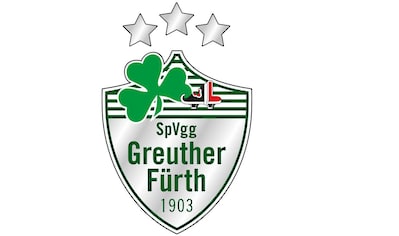 Wandtattoo »SpVgg Greuther Fürth Logo«, (Set, 1 St.)