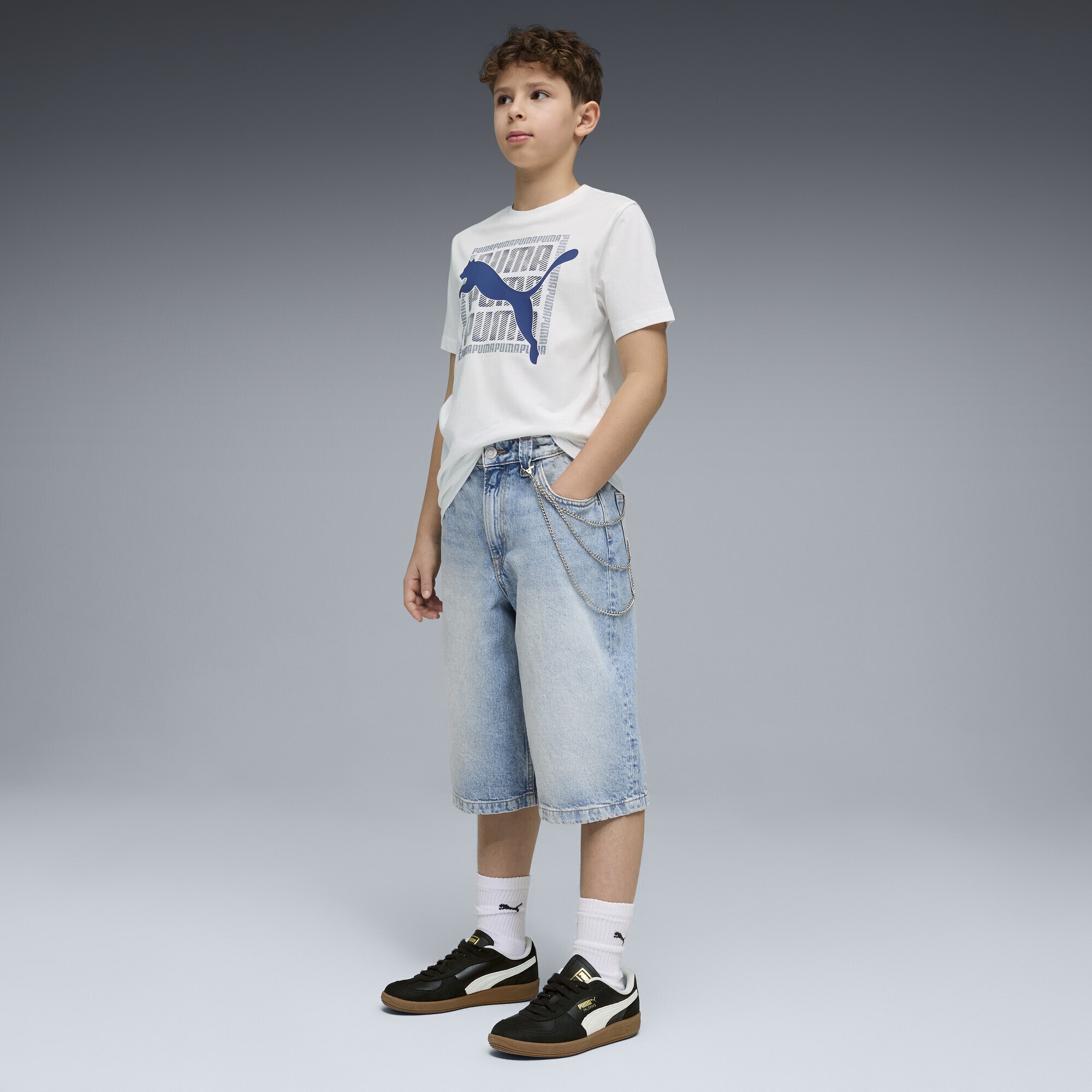 PUMA T-Shirt »Graphic Cat T-Shirt Jungen«