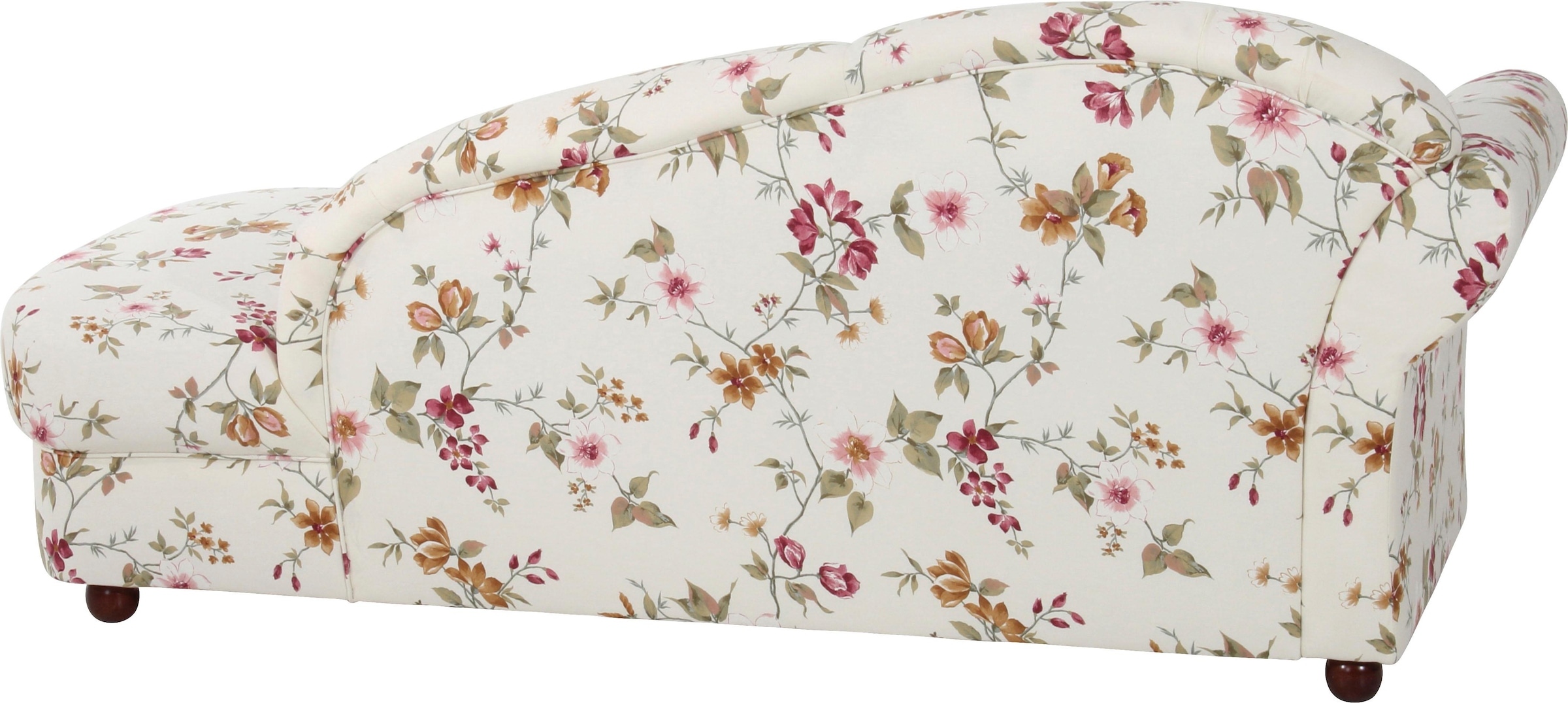 Max Winzer® Recamiere »floraler Bezug, klassisch elegant, guter Sitzkomfort, Solitärmöbel«, Armlehne wahlweise links oder rechts